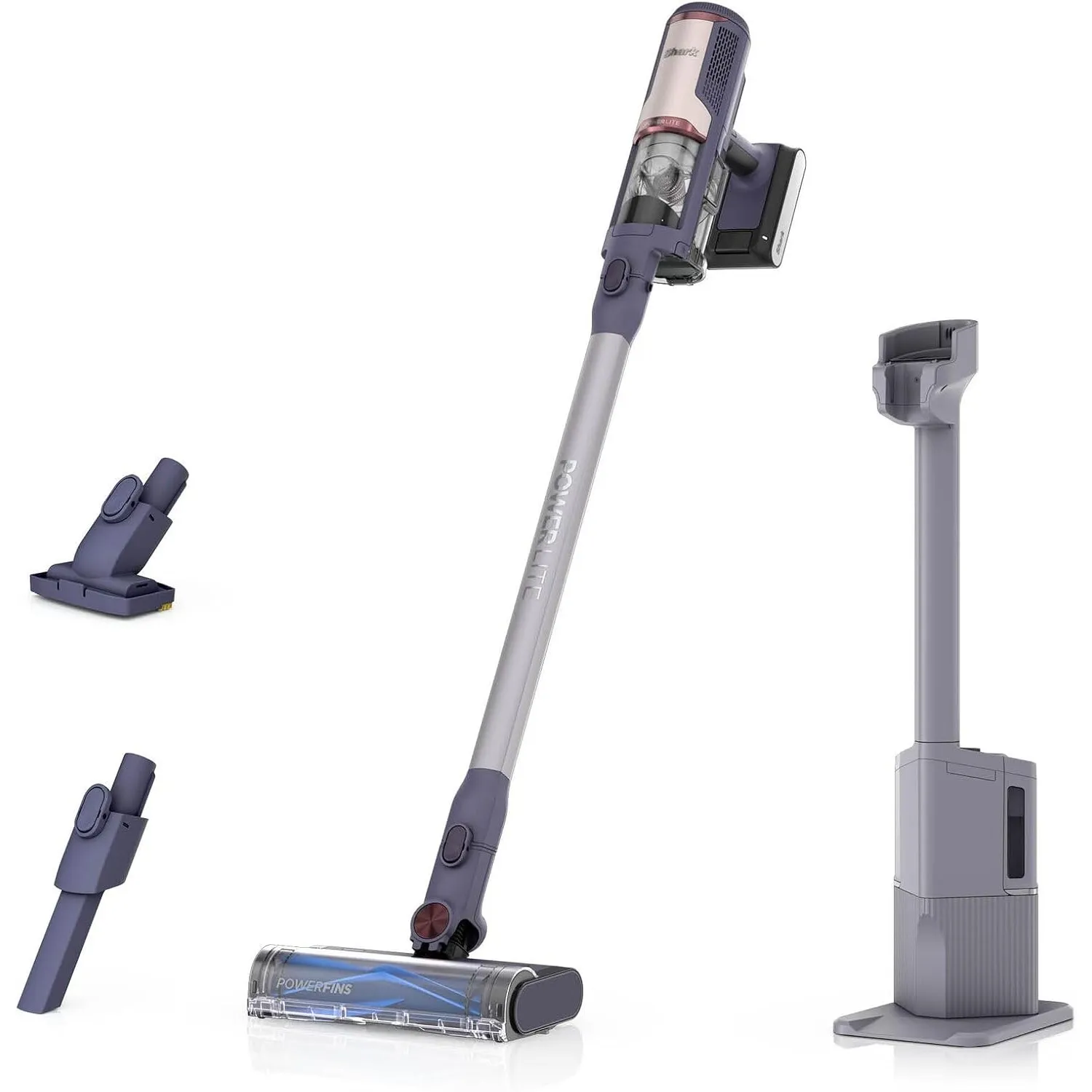 Shark PowerLite Clean & Empty Pet, Akku-Staubsauger mit automatisch entleerender Basisstation, einfache Reinigung auf A…