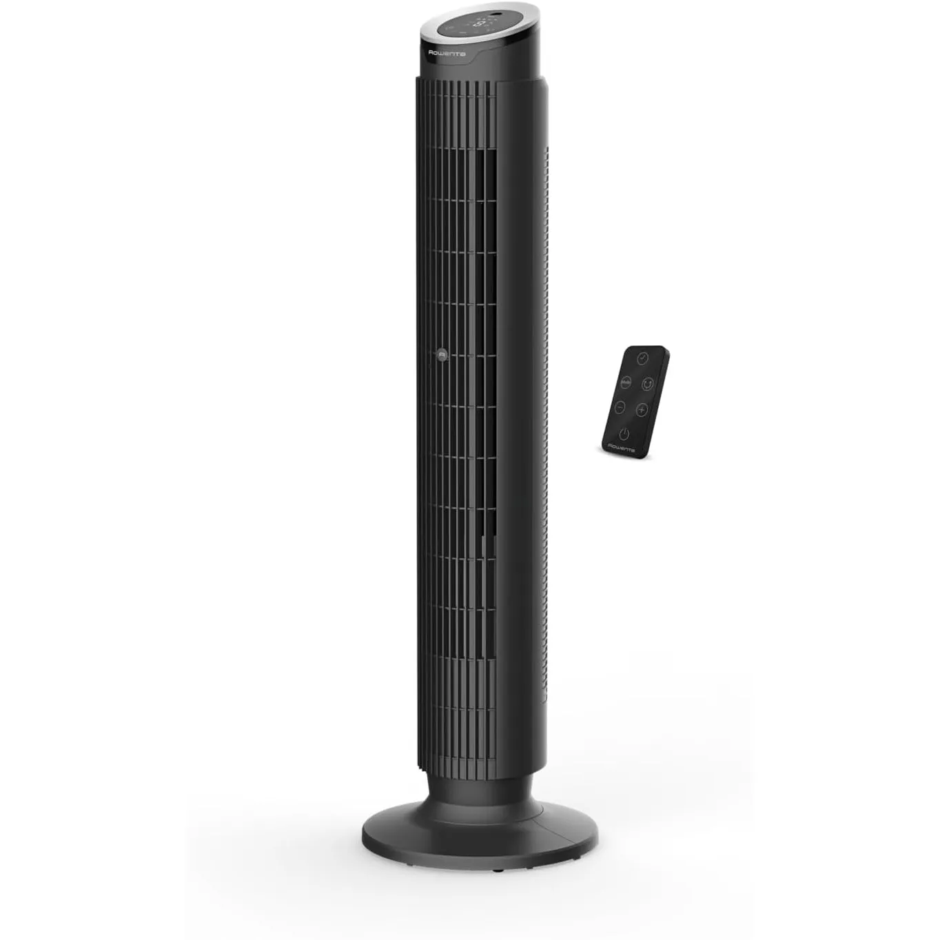 Rowenta Eole Silence Force, Tower Fan, Powerful Refreshment, Extremely Silent, Energy-Saving, Black Glama, VU7020F0
