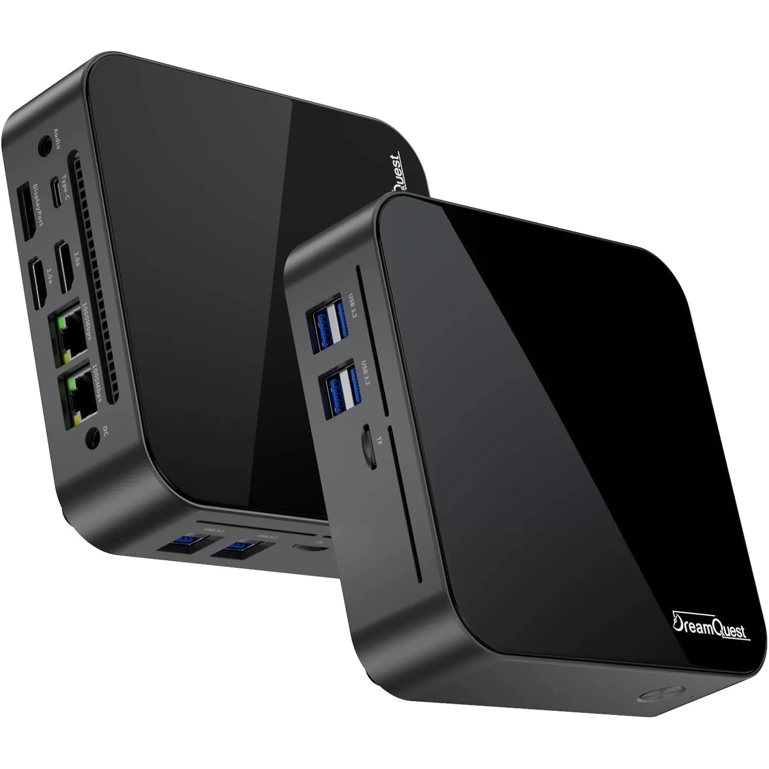 DreamQuest Mini PC mit Windows 11 Pro - Intel Alder Lake N100 (bis zu 3,4 GHz), 16GB RAM 512GB SSD Mini Desktop Compute…