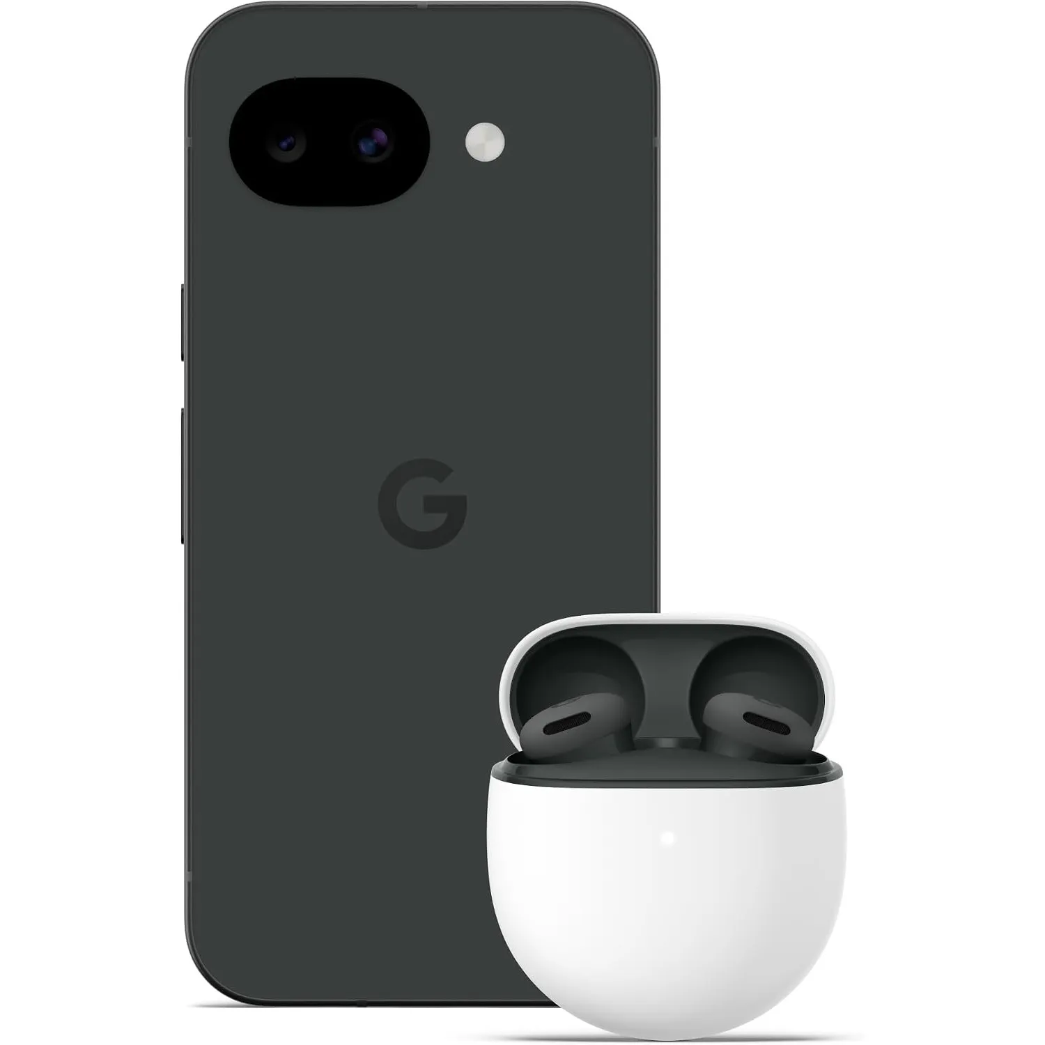 Google Pixel 10a 256GB Obsidian + Buds 2a - Hazel