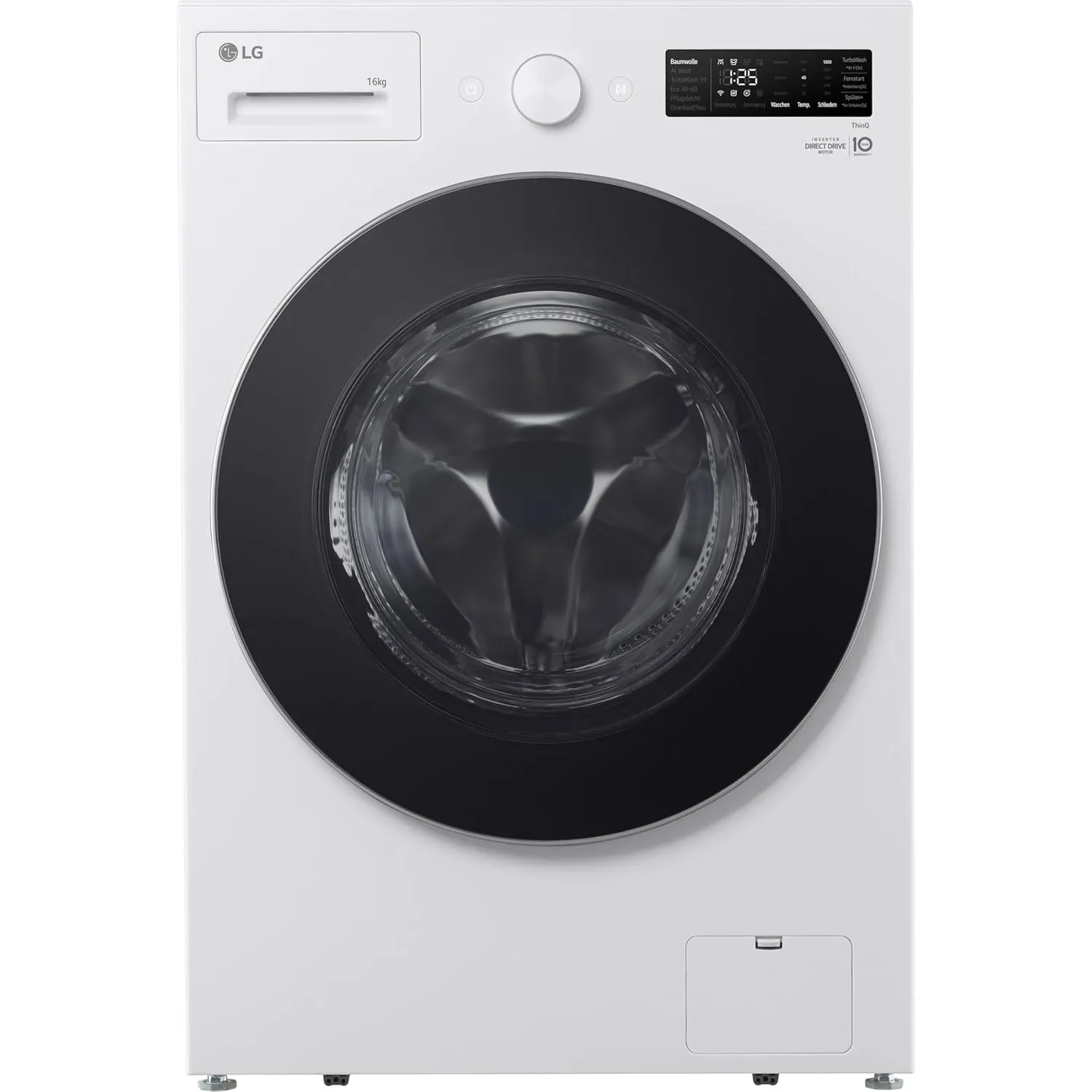 LG F0WNT162 Waschmaschine (16 kg, Energieklasse A, 1.000 U/Min.) mit AI Wash, TurboWash 360, Inverter Direct Drive, gro…