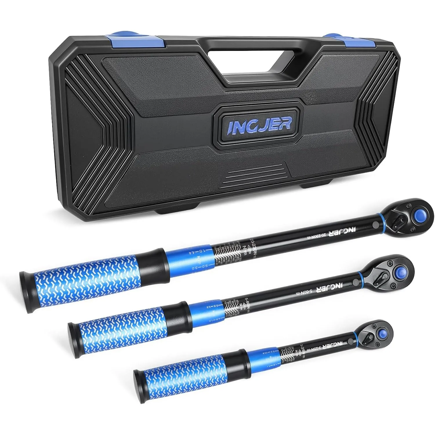 Drehmomentschlüssel Set 14 3 8 1 2, 3-25Nm, 5-60NM, 20-220NM
