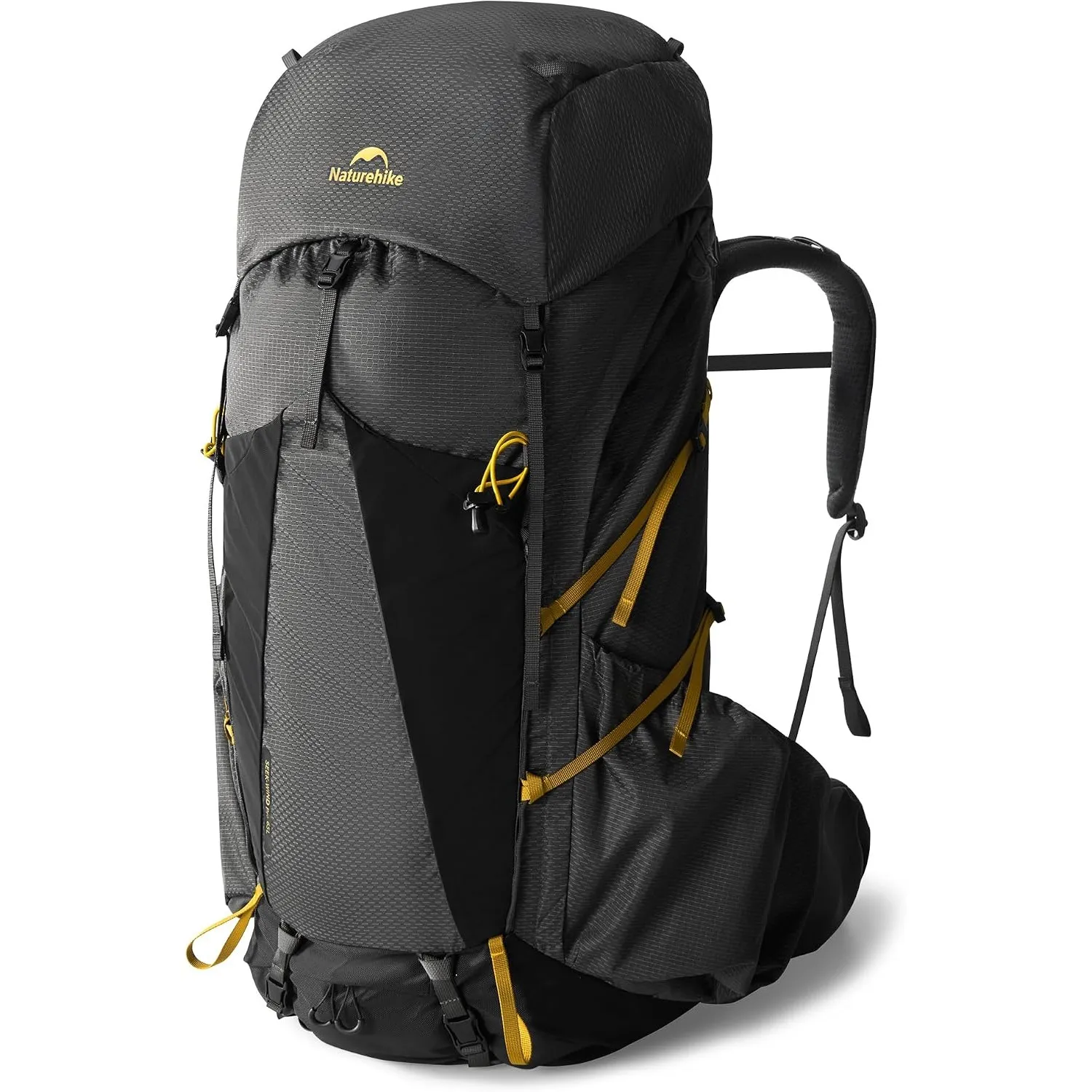 Naturehike Seek Wind Rucksack 65L Trekkingrucksack Herren Wanderrucksack Wasserdichter Reiserucksack, Outdoor Rucksäcke…