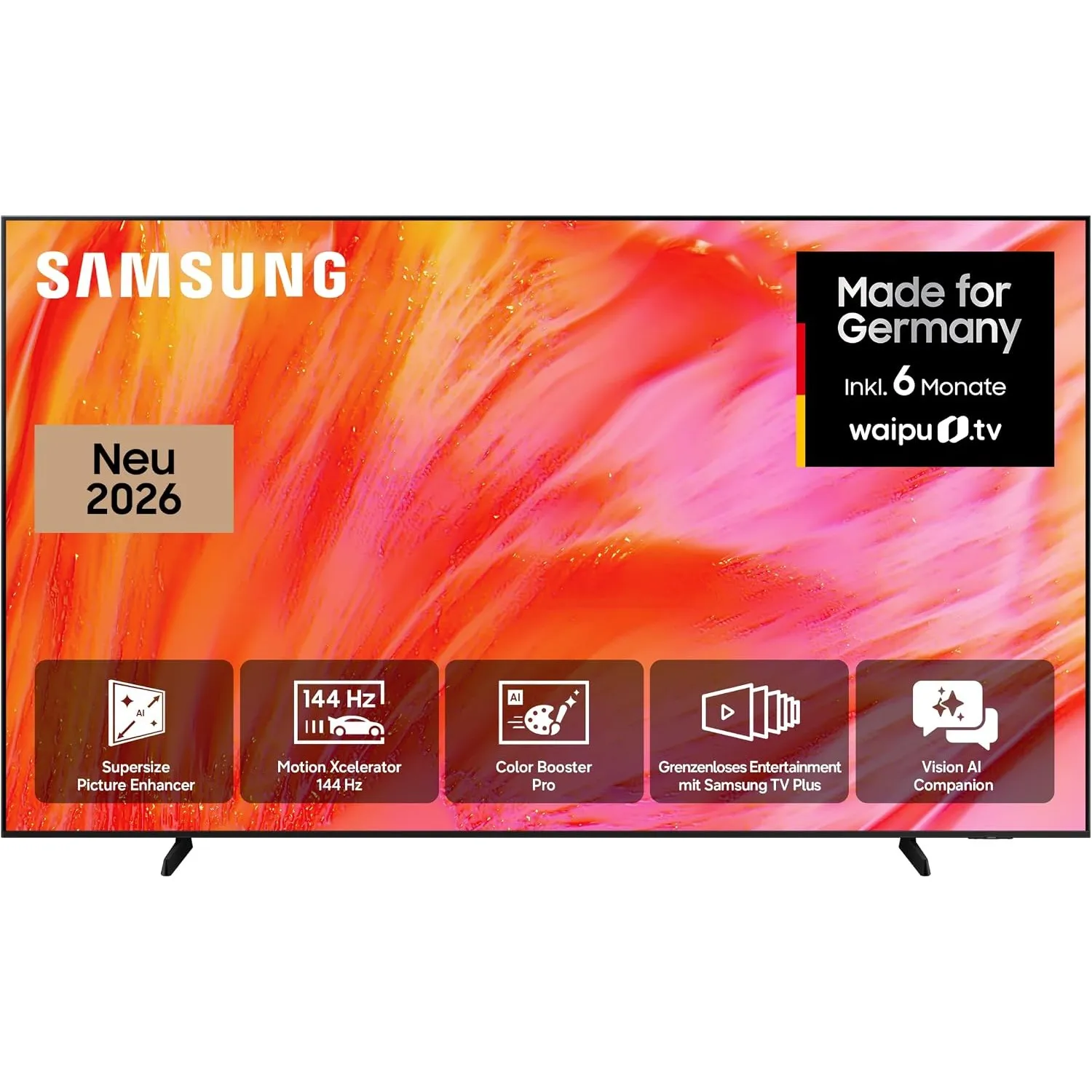 Samsung Crystal U9079H 4K 98 Zoll (247 cm), UHD Fernseher, AI Companion für Deine Fragen, Color Booster Pro für intensi…