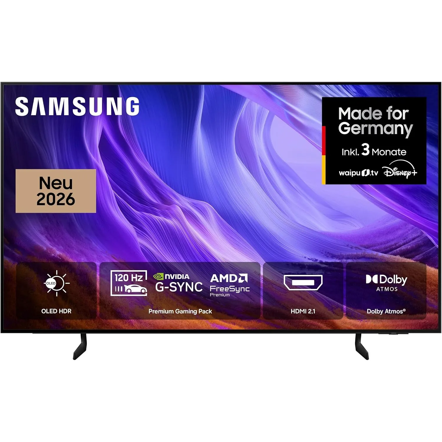 Samsung OLED S85H 4K 77 Zoll (195 cm), UHD Fernseher, Smart AI TV