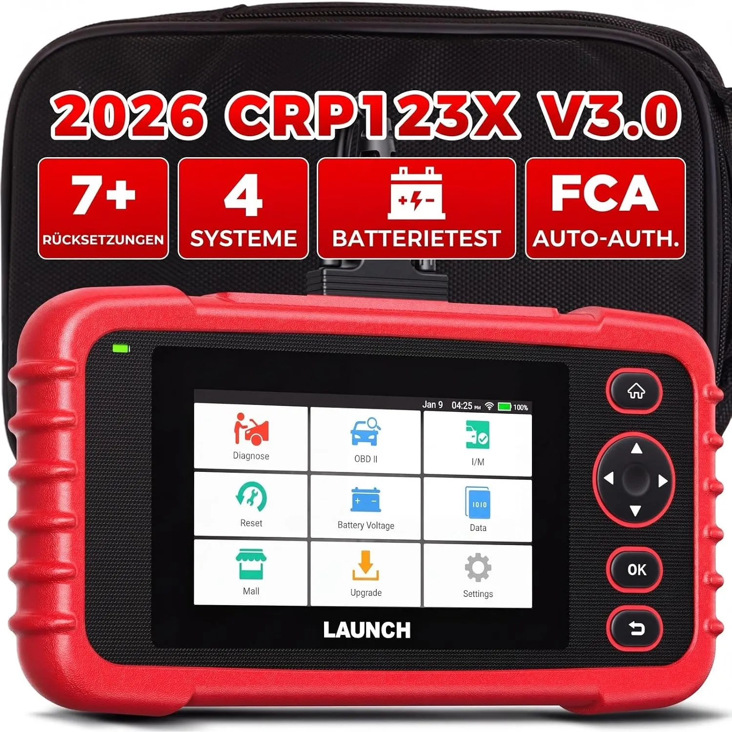 LAUNCH CRP123X V3.0 64G OBD2 Scanner 4-System Diagnostic Tool