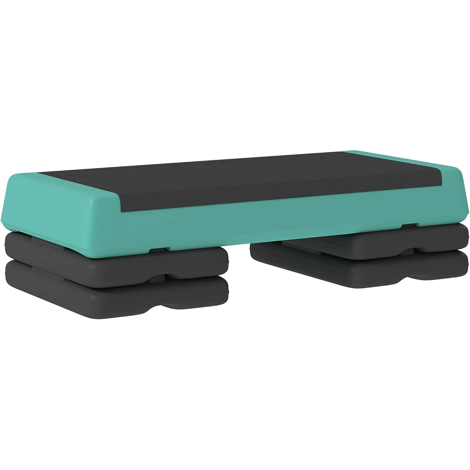 SPORTNOW Steppbrett Höhenverstellbar 3 Stufen 10 5 15 20,5 cm