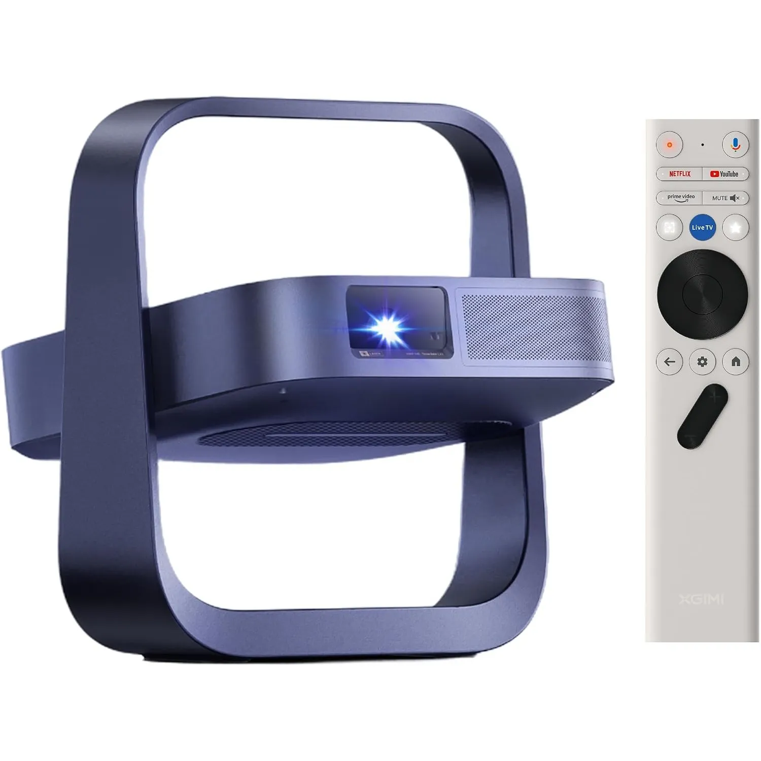 XGIMI Elfin Flip Laser Tragbarer Beamer 1080P mit Google TV & Netflix