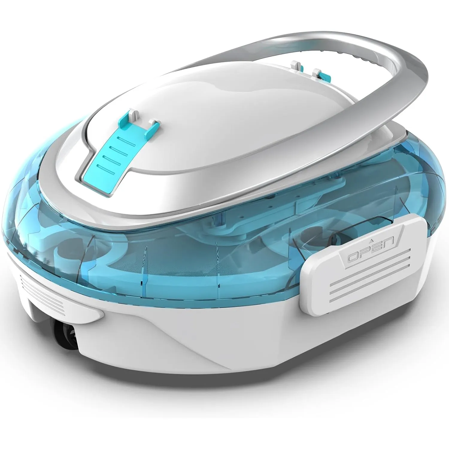 S2 Poolroboter,Doppelfiltration,Kabelloser Poolsauger Akku,90 Min Automatische Reinigung mit Selbsteinparkfunktion,Dual…