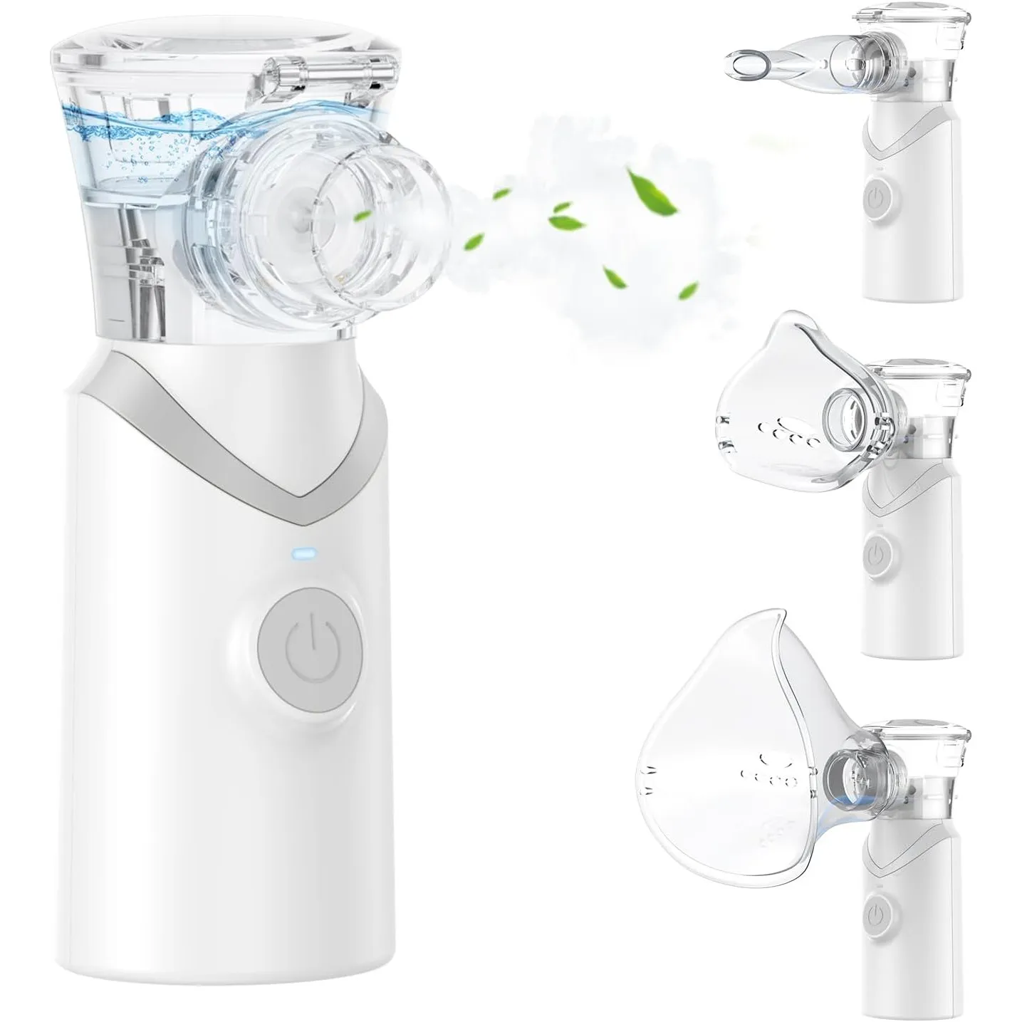 Inhalationsgerät,Larair Inhaliergeräte für Erwachsene & Kinder,Leiser Vernebler,Wiederaufladbarer und Tragbarer Inhalat…