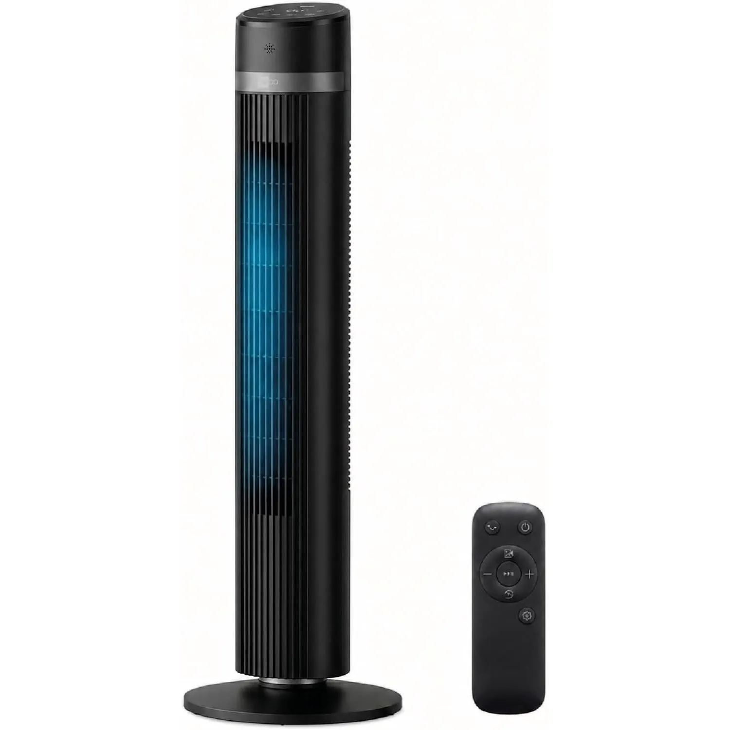 aeco AirX Zen 101 cm Höhe Turmventilator mit Fernbedienung, 85-90° Oszillation & 15H Timer, 3 Geschwindigkeiten & 3 Mod…