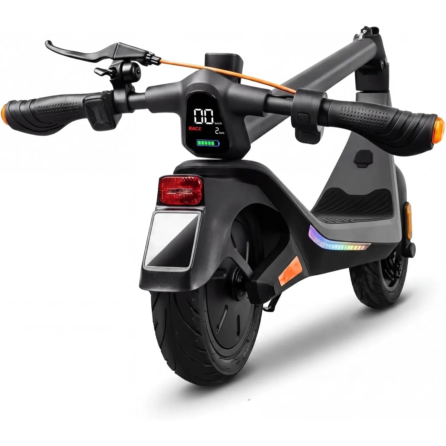 E-Scooter mit Deutscher Straßenzulassung R-Serie, Fingerabdrucksensor, 85 km Reichweite, 10,5 Zoll Schlauchlose Reifen,…