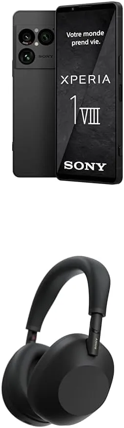 Sony Xperia 1 VIII - 6.5 Inch 19.5:9 FHD+ HDR OLED 120Hz, Triple Camera with New Telephoto Lens, Xperia AI, Battery for…