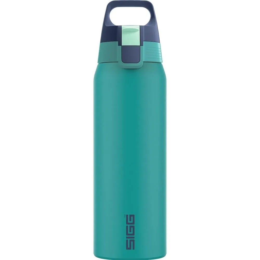 Sigg - Edelstahl Trinkflasche - Shield ONE - Einwandig & Federleicht - Für kohlensäurehaltige Getränke geeignet - Ausla…