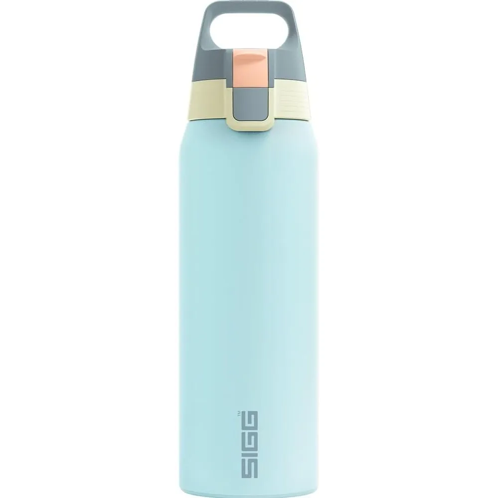 Sigg - Edelstahl Trinkflasche - Shield ONE - Einwandig & Federleicht - Für kohlensäurehaltige Getränke geeignet - Ausla…