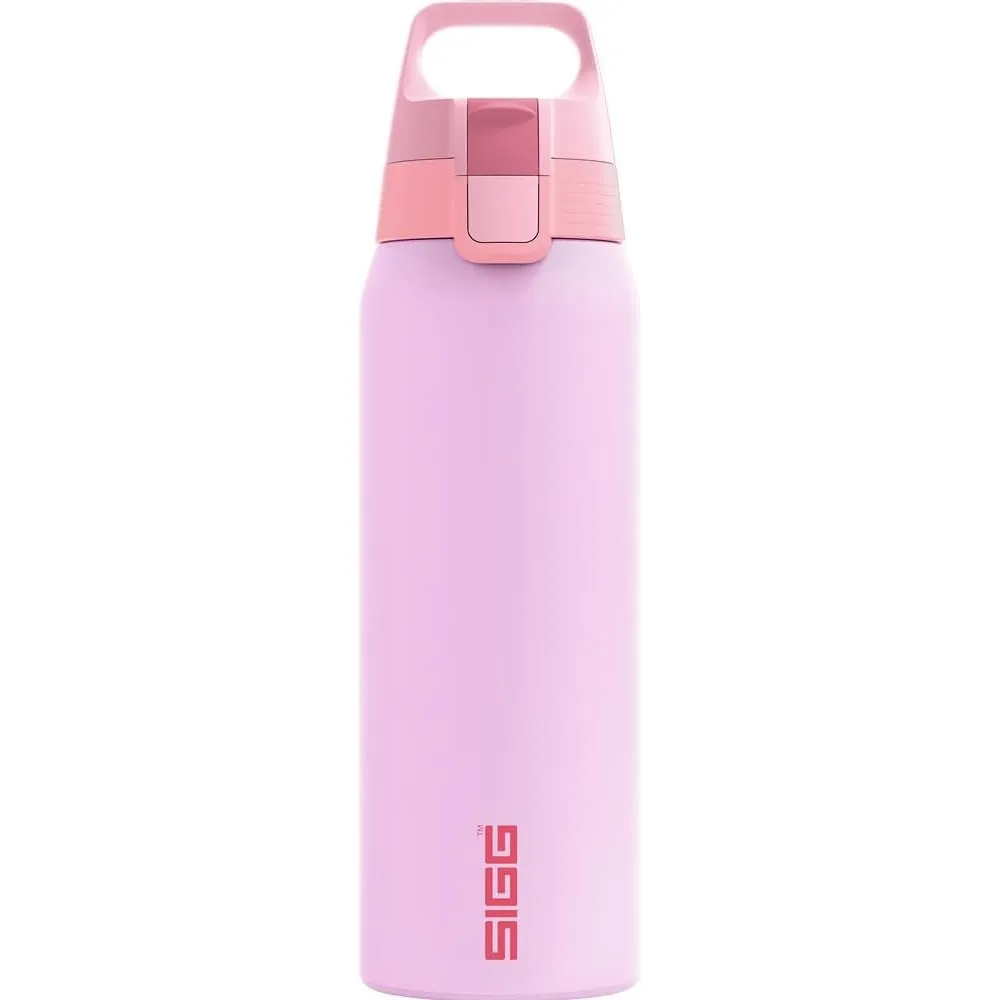Sigg - Edelstahl Trinkflasche - Shield ONE - Einwandig & Federleicht - Für kohlensäurehaltige Getränke geeignet - Ausla…