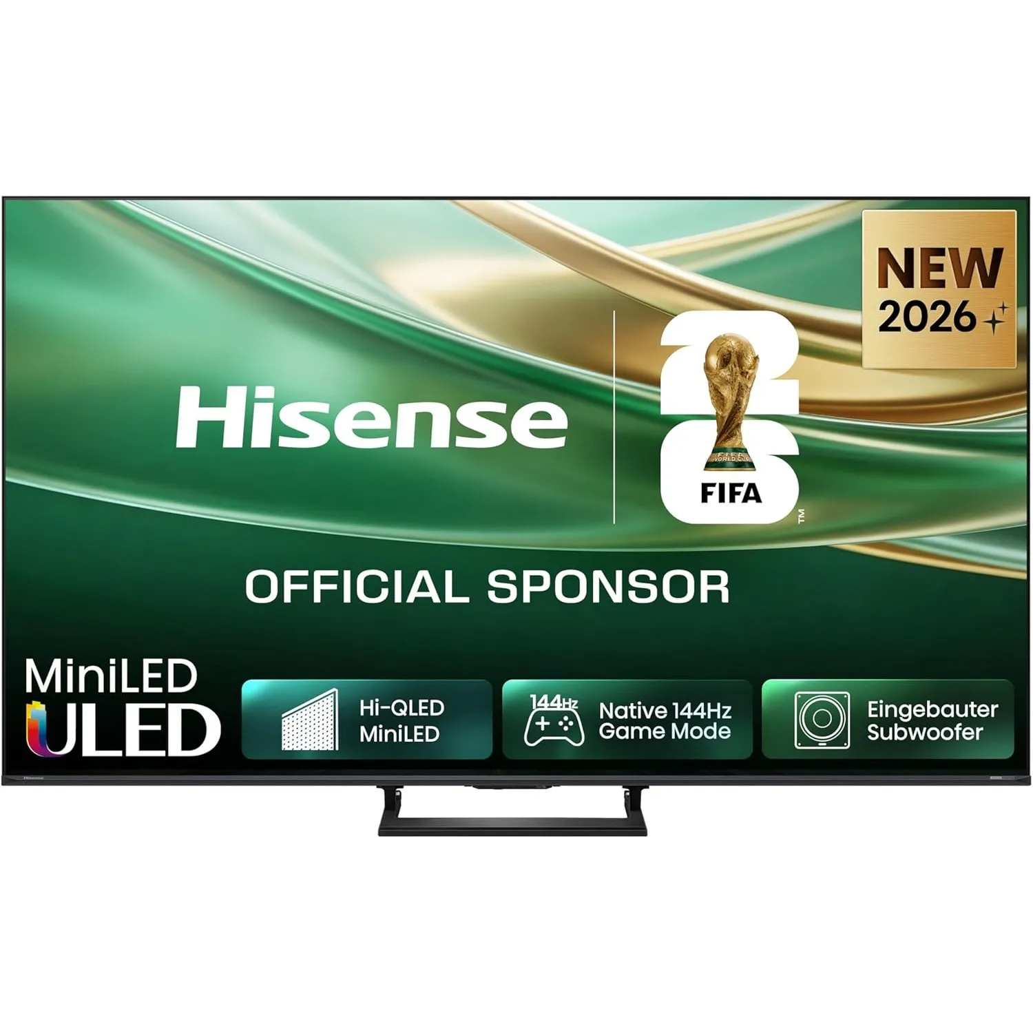 Hisense 75E8DS Fernseher 75 Zoll, 4K UHD, Hi-QLED Mini LED, Smart TV, 144Hz, Hi-View AI Engine, Dolby Vision.Atmos, Uni…