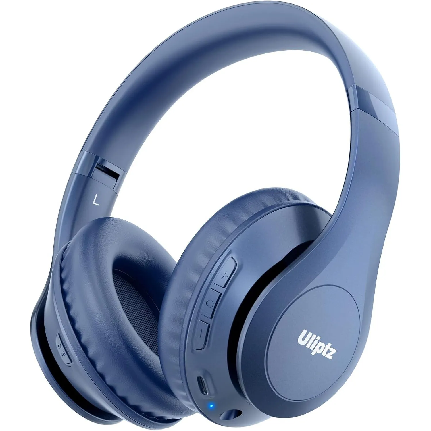 Uliptz Bluetooth Kopfhörer Over Ear, 65 Stunden Spielzeit Kopfhörer Kabellos mit 6 EQ-Modi, HiFi-Stereo Faltbares Bluet…