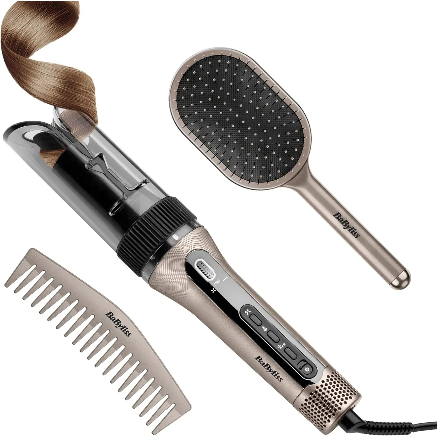 BaByliss Style Secret Air lockenstab automatisch, 25mm lockenstyler