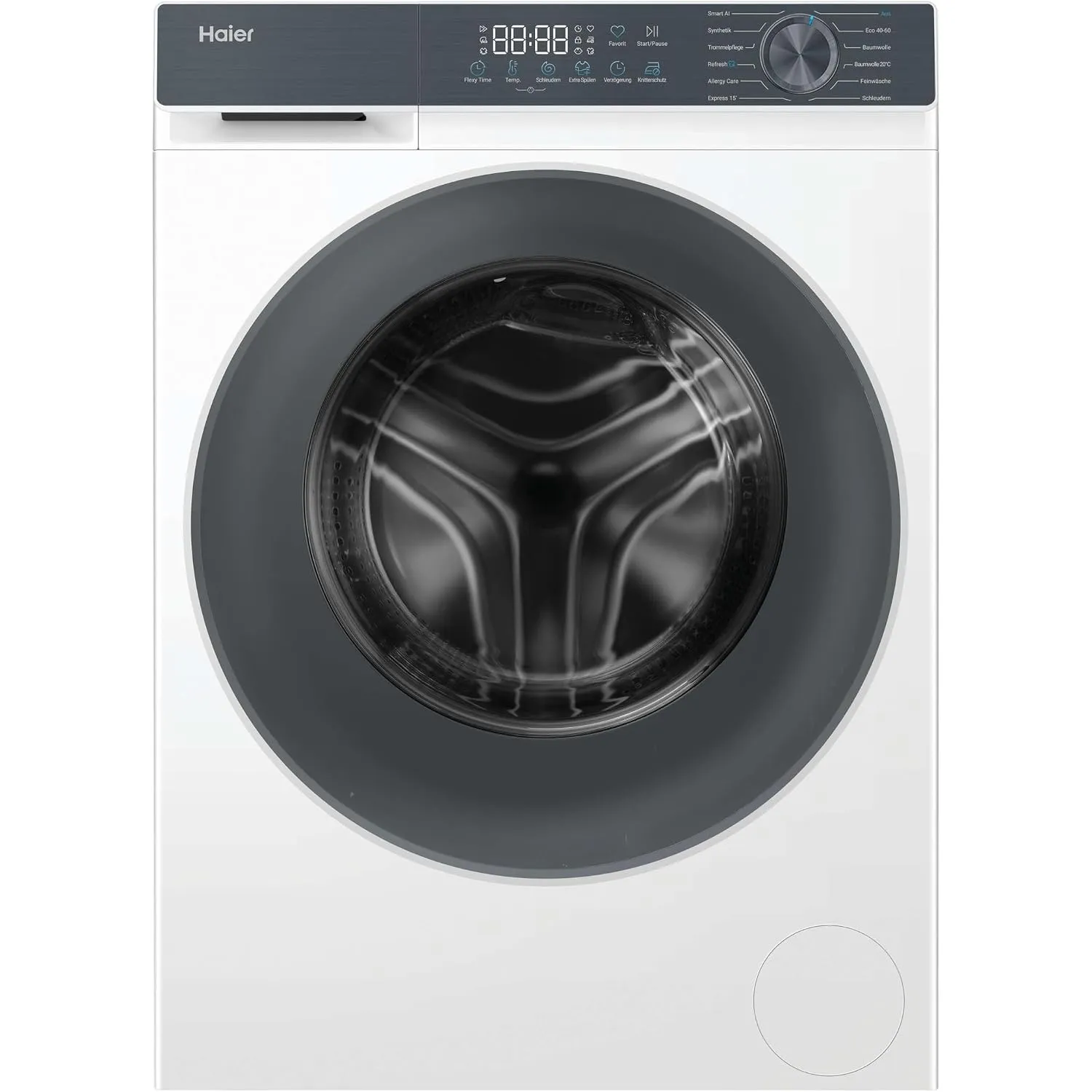 Haier Frontlader Waschmaschine 10kg I G3 Serie I A -30%, 1.400 U/Min., leiser Inverter-Motor, Automatik- und Expresspro…