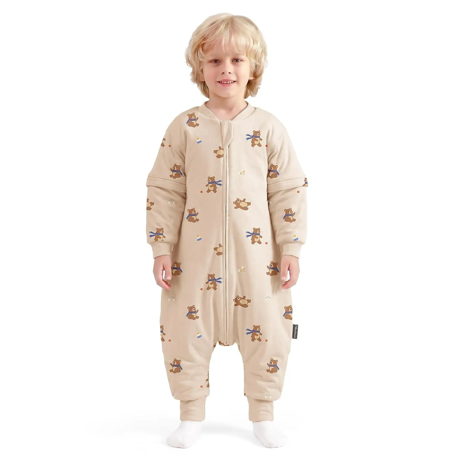 Mosebears Baby Schlafsack mit Beinen, 3-4 Jahre (95-105cm)