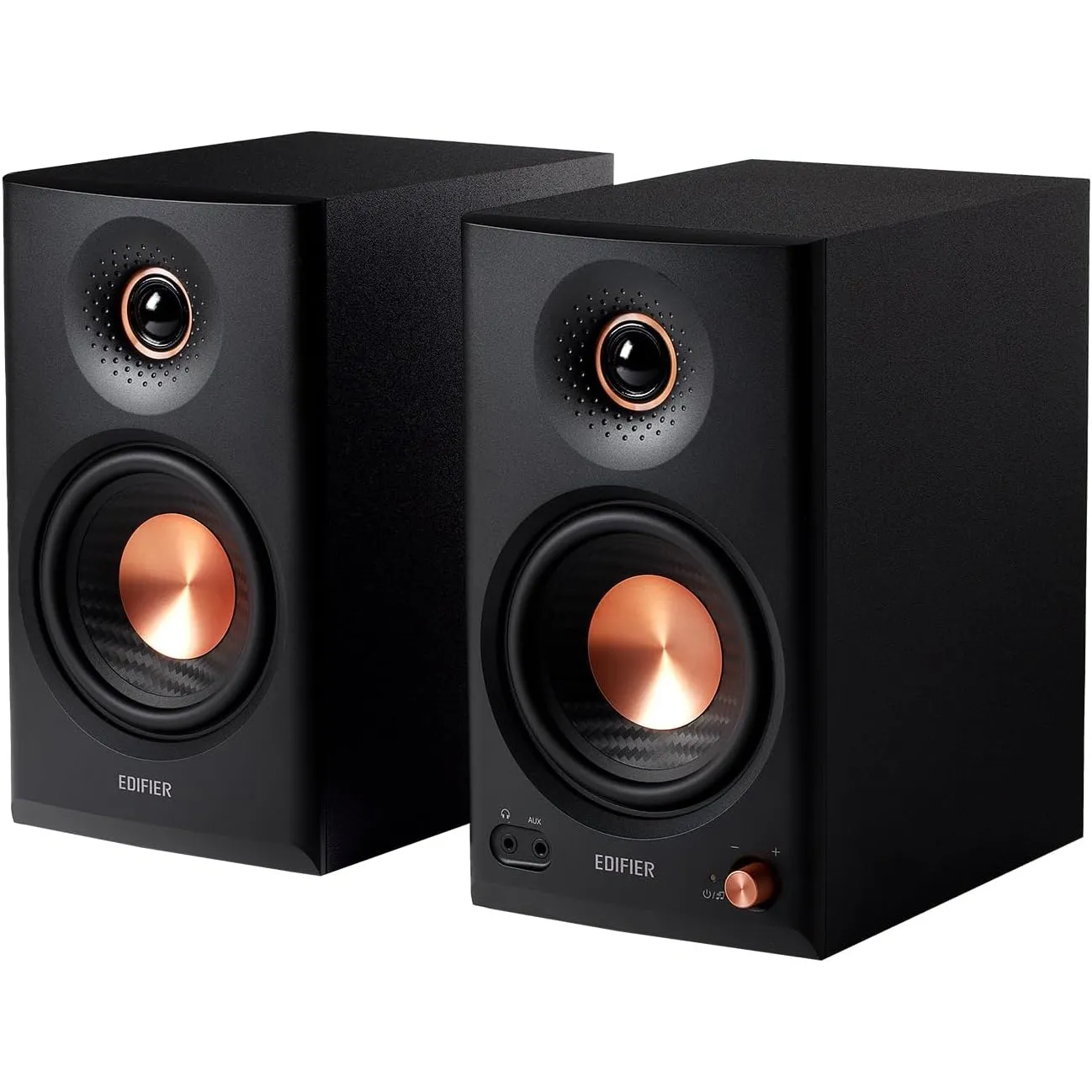 Edifier MR4.5 aktive Studio-Lautsprecher | Hi-Res Monitor 80 Watt | XLR, TRS, RCA + AUX | Bluetooth 6.0 Multipoint | LD…