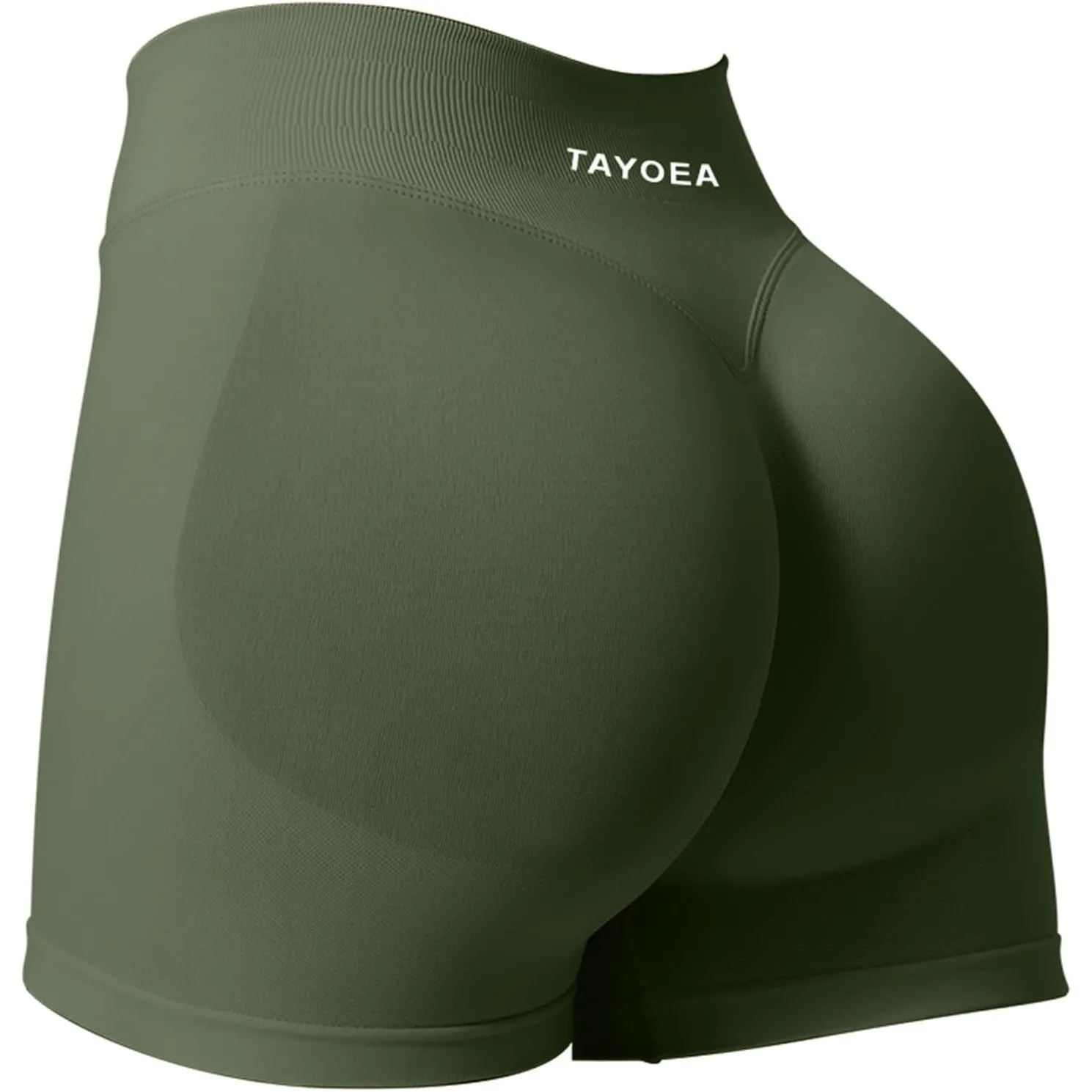 TAYOEA Sport Shorts Damen Scrunch Kurze Sporthose Push Up Kurze Leggings Butt Lifting Gym Short Nahtlose Workout Radler…