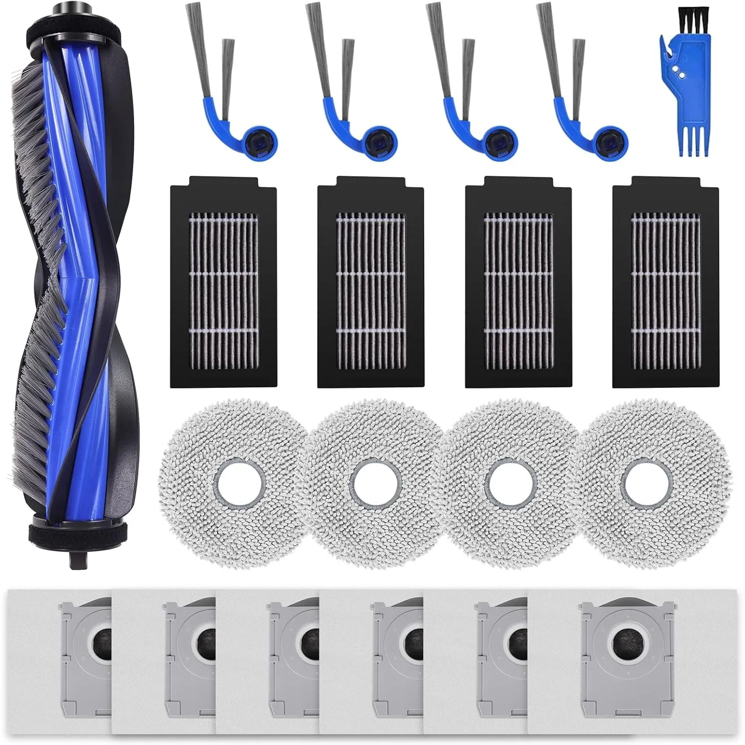 VIEWALL T50 Gen3 Zubehör für ECOVACS DEEBOT T50 Pro Omni Gen3,T50 Omni Gen3,T30e Omni,T30C Omni,T30C Omni Gen2 Staubsau…