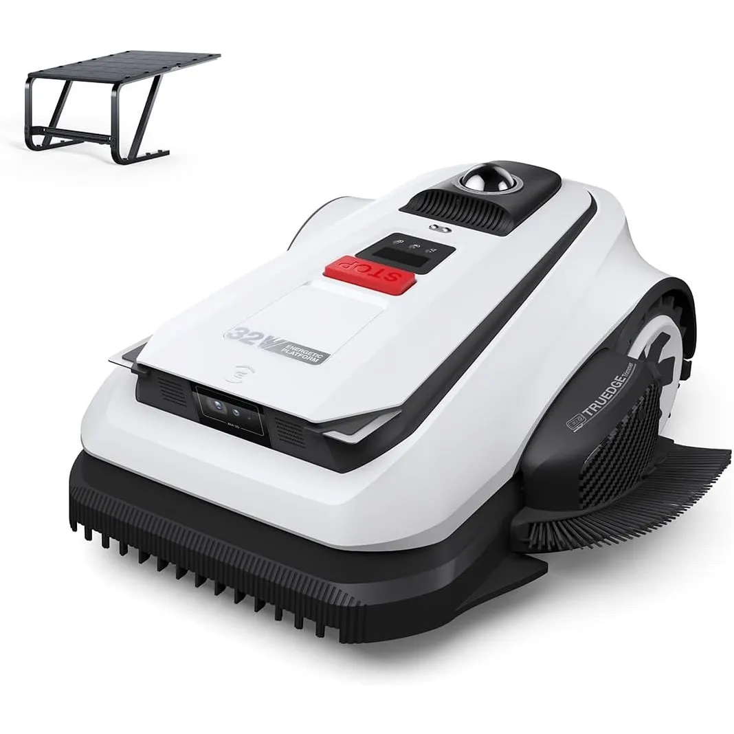 ECOVACS Goat A1600 LiDAR PRO Mähroboter-Set (inklusive Garage), 1600 m², 360° Dual-LiDAR-Navigation, automatische Karti…