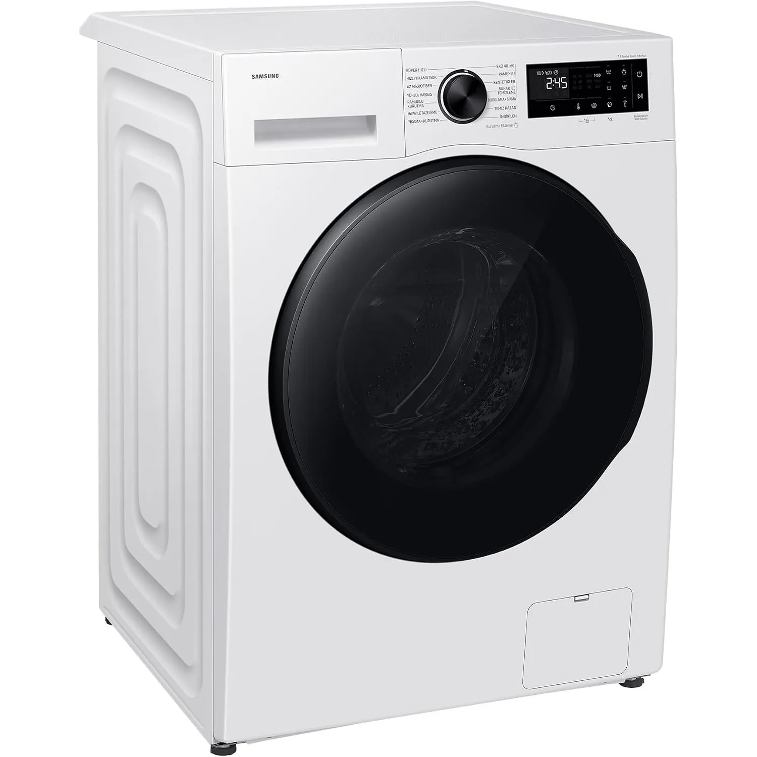 Samsung WD90HG5U34BEEG Waschtrockner, 9+6 kg, Waschmaschine und Trockner in einem Gerät, AI Ecobubble & SmartThings, Su…