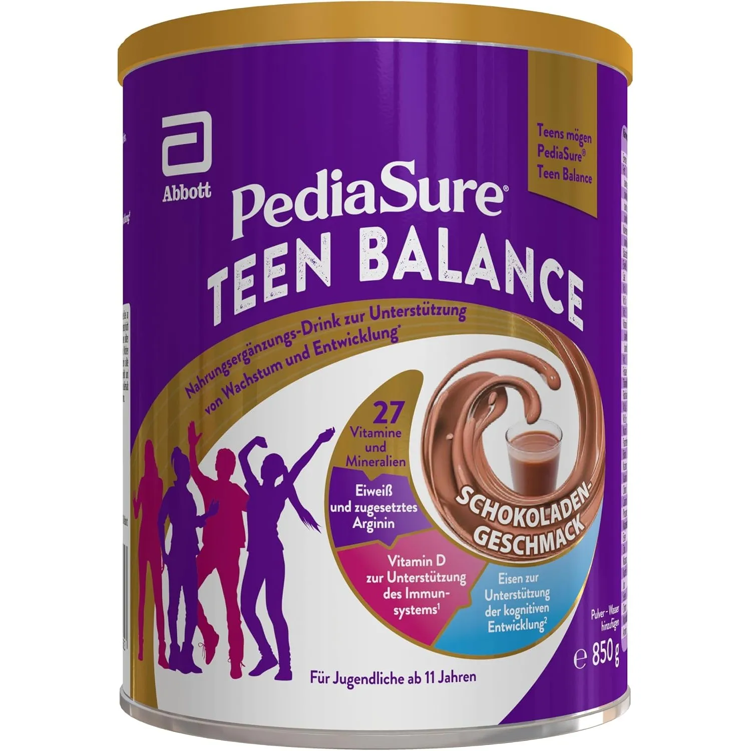 Pediasure Teenbalance Chocolate 850gr