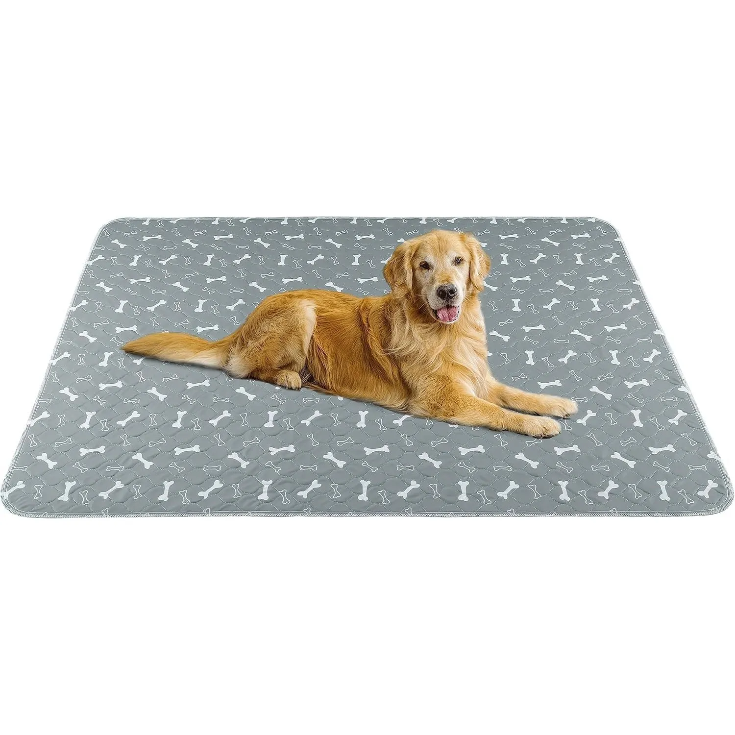 Baodan Waschbar Haustier-Urinunterlage, 1 Pack 168*122 cm | Wiederverwendbare Welpenunterlagen Matte für Hunde, Schnell…