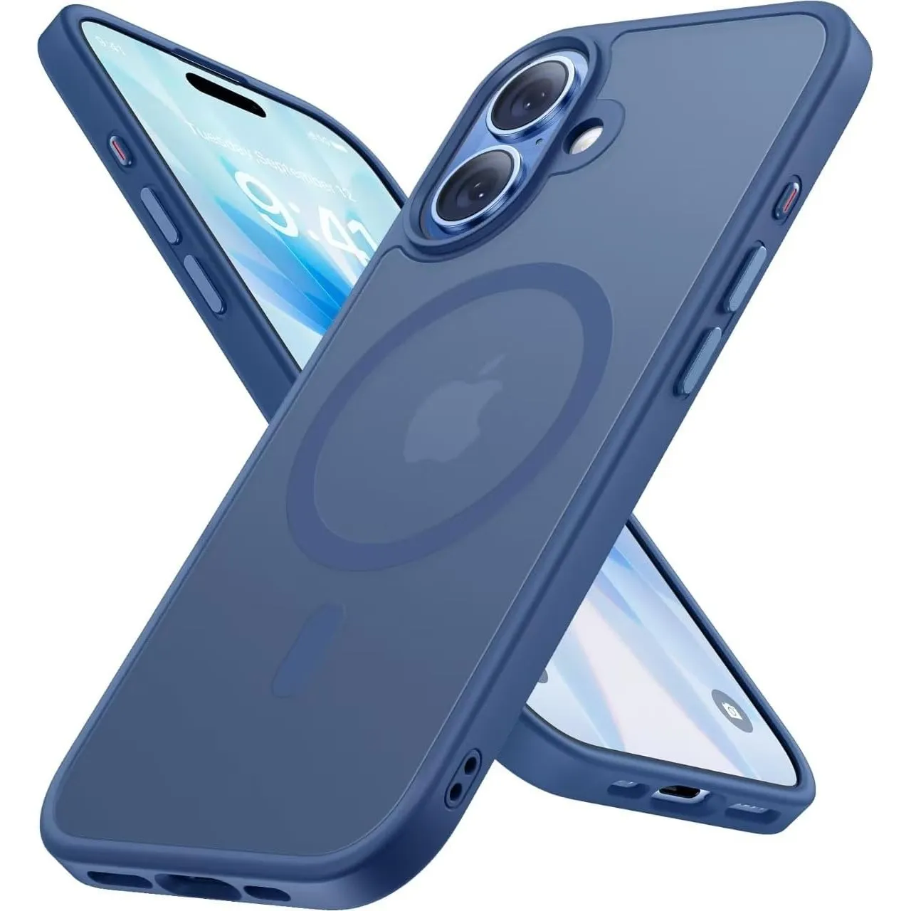 Miracase für iPhone 17 Hülle für Magsafe [TOP Militärschutz & Magnetkraft] Stoßfest Kratzfest mit Samtiger Haptik Handy…