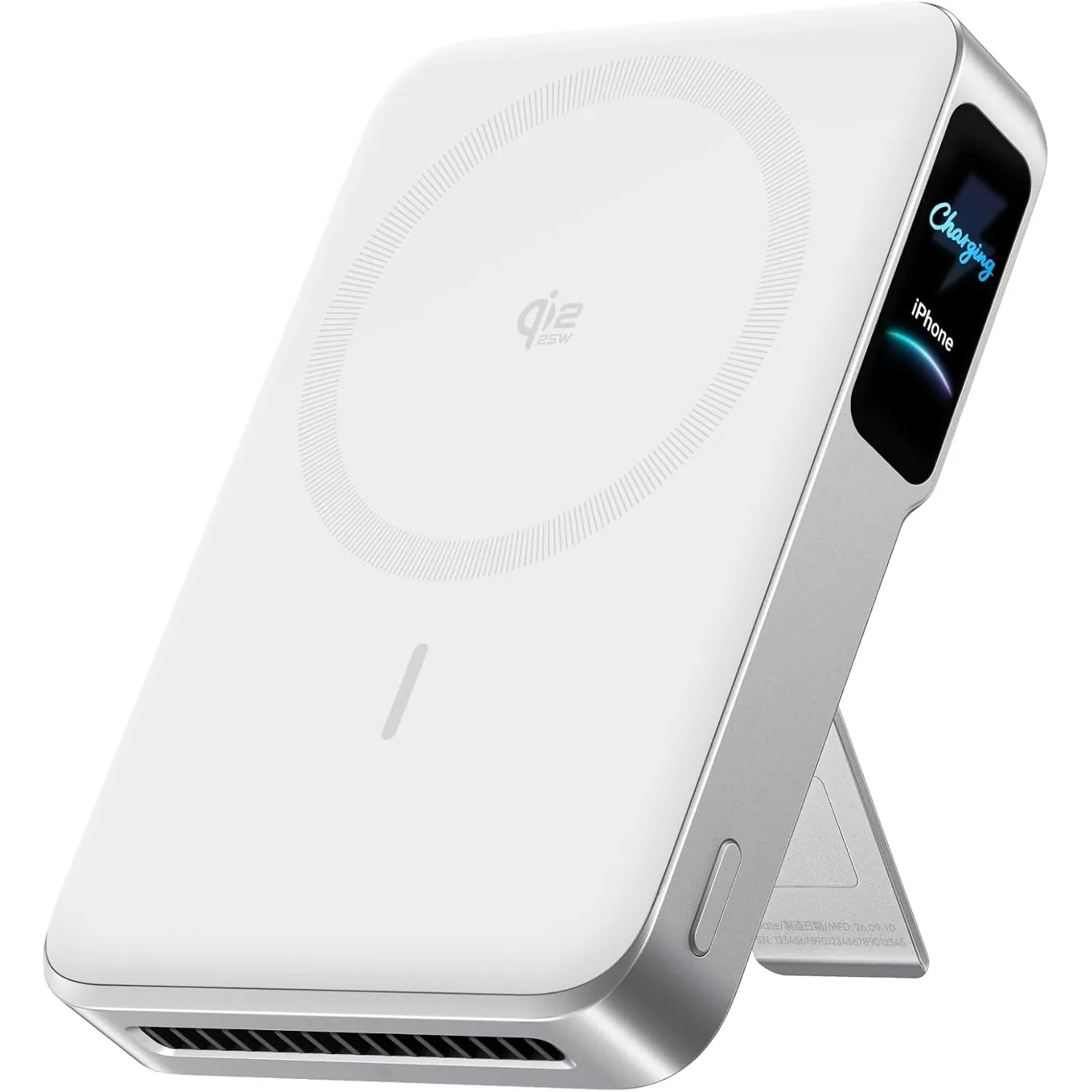 Anker MagGo Powerbank 2 Pro, Qi2.2 25W 10000mAh MagSafe Powerbank