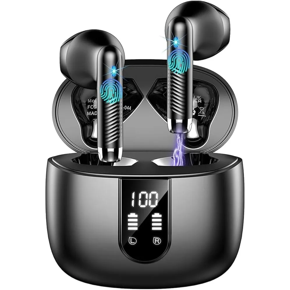 Drsaec Kopfhörer Kabellos Bluetooth 5.4, 6D Tiefer Bass Bluetooth Kopfhörer In Ear 2026 Neu Kabellose Kopfhörer mit 6 E…