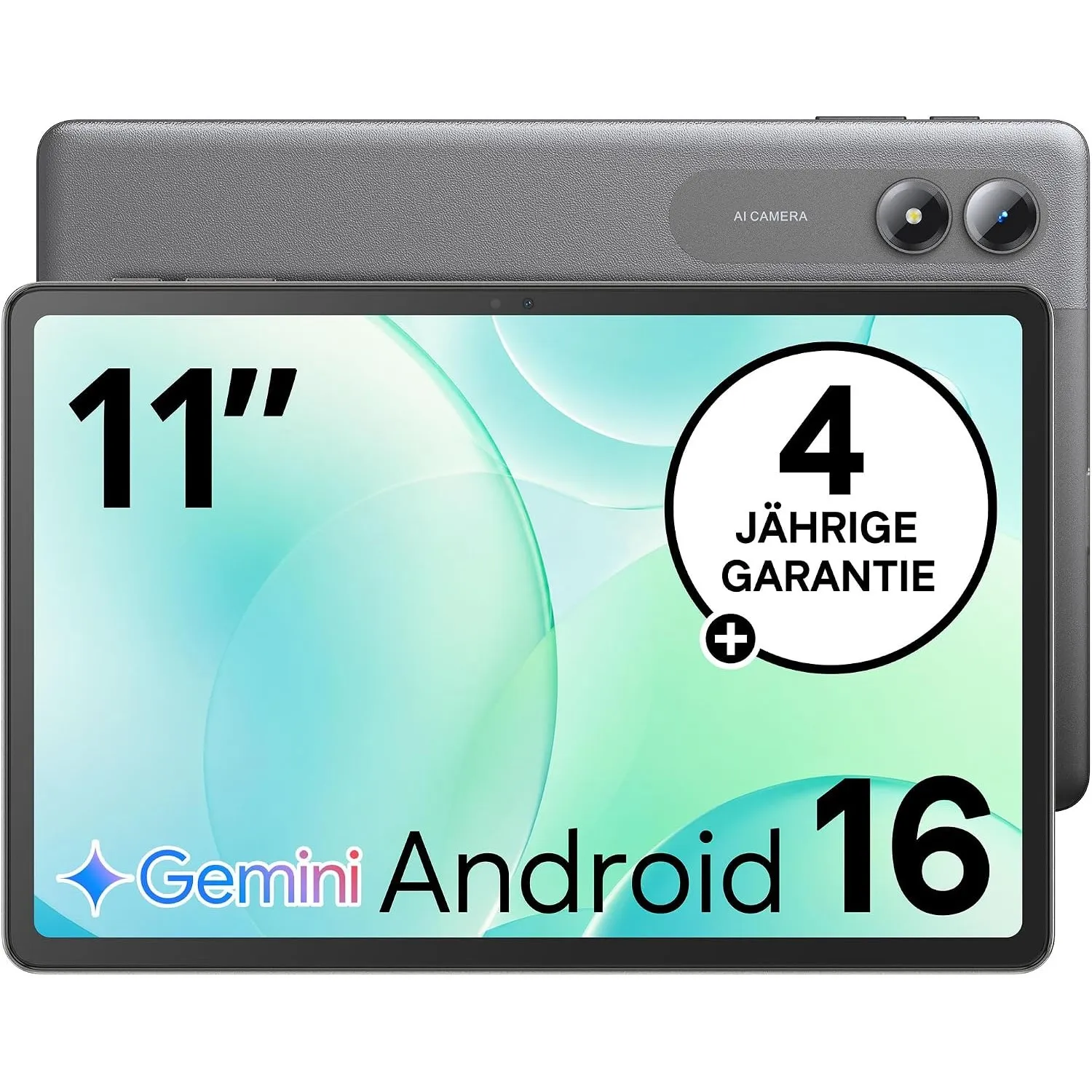 TABWEE Tablet Android 16, 11 Zoll Display, 90Hz Bildwiederholrate, 64GB Tablet PC, 7000mAh Akkulaufzeit, 5G WiFi, GPS, …