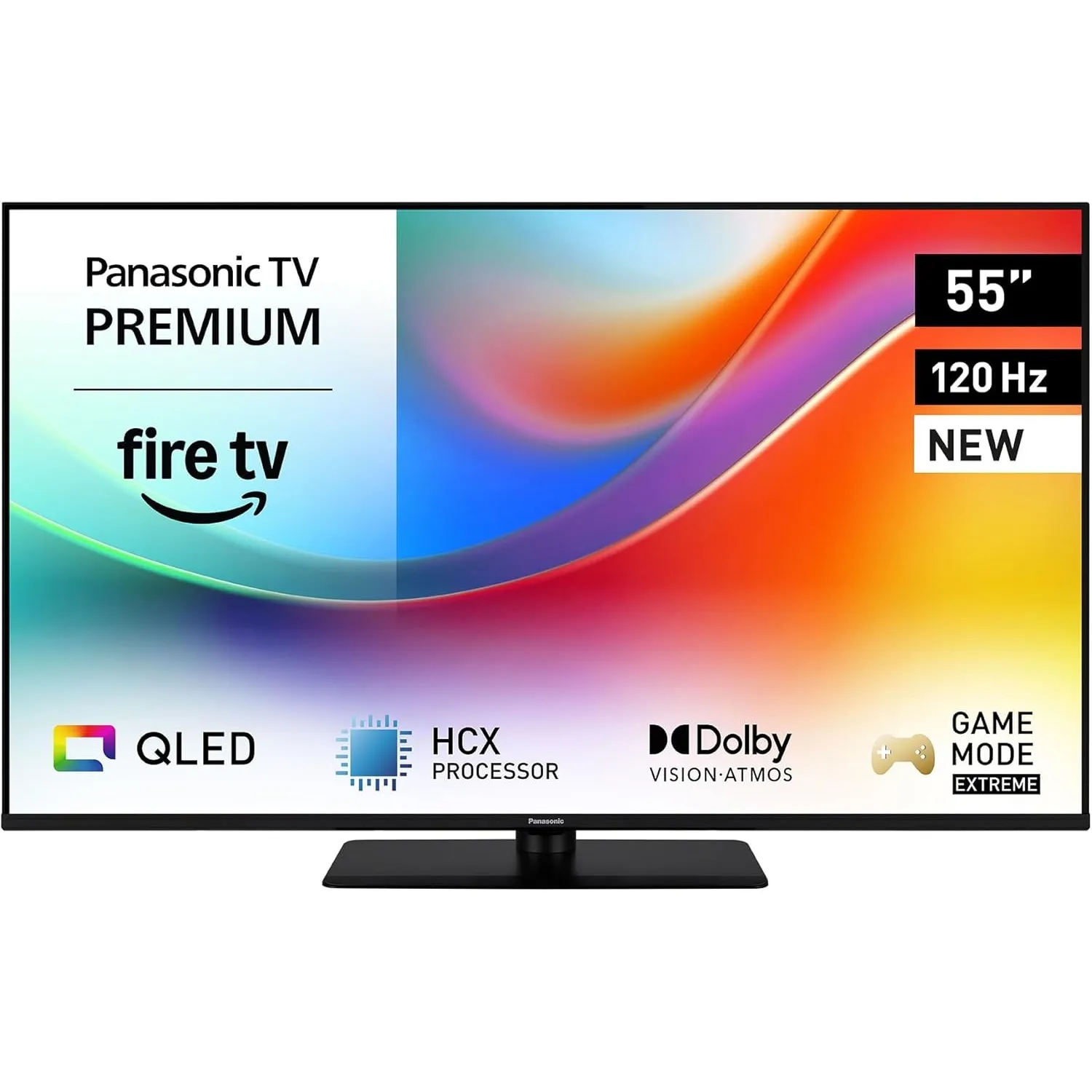 Panasonic Premium TV-55W85BEZC, 55 Zoll Fernseher 4K Ultra HD QLED, Fire TV