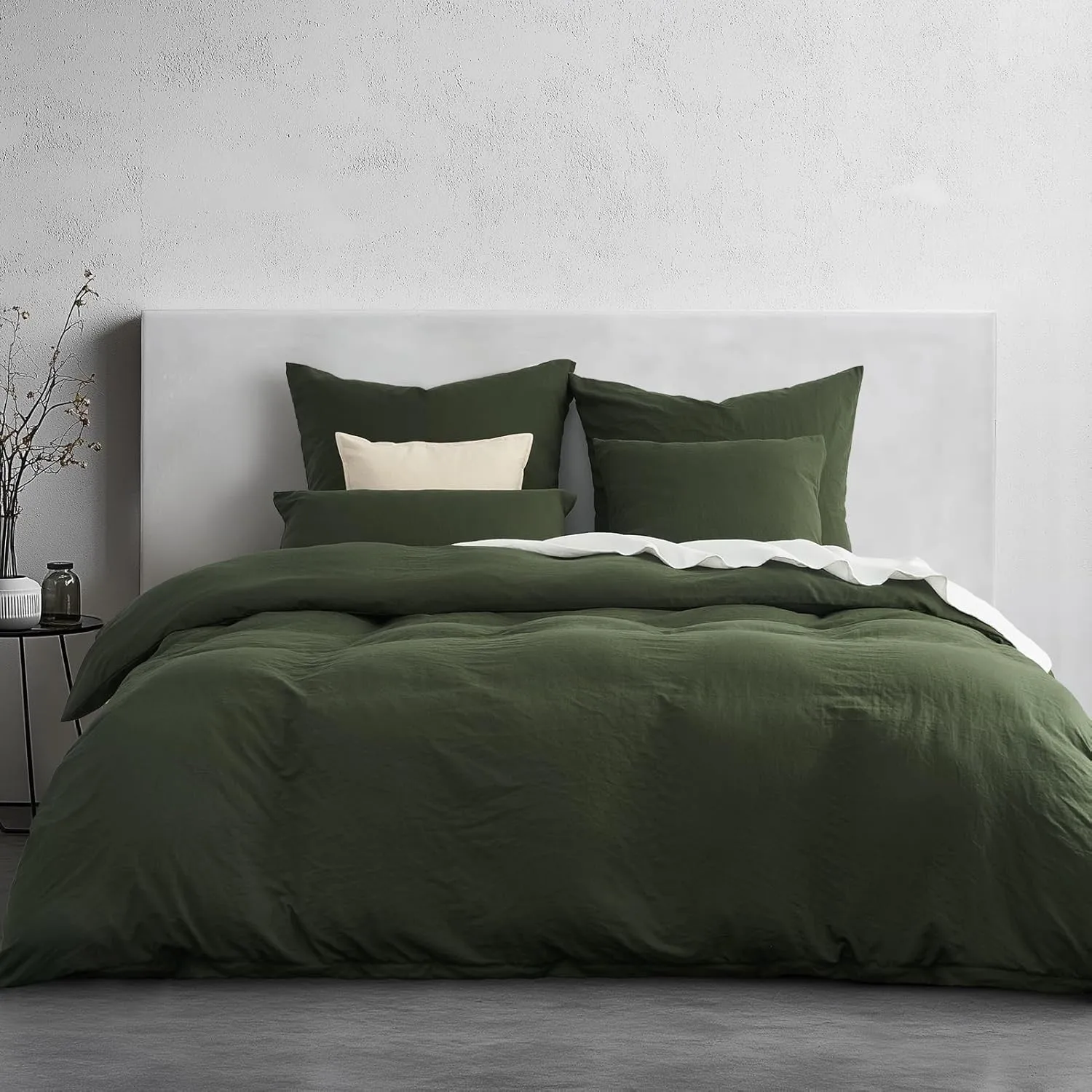 180x200 Bettwäsche Set Superweiche Vorgewaschene Mikrofaser Baumwollähnlich ÖKO-TEX 1 Bettbezug 180x200+2 Kissenbezüge …