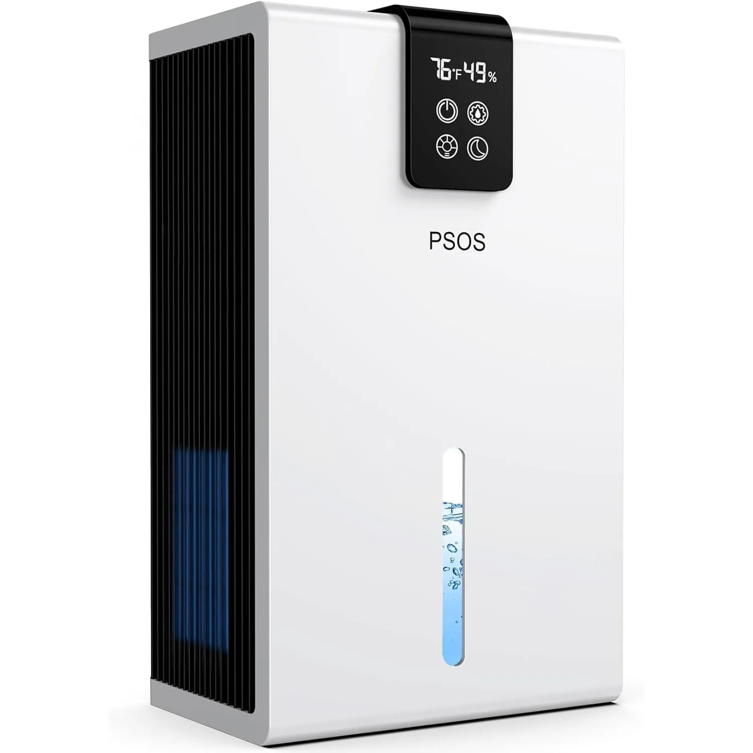 Luftentfeuchter, 2800ML Elektrischer Luftentfeuchter mit Ultra-Leise Automatischer Abschaltung, 7 Farben Licht Entfeuch…