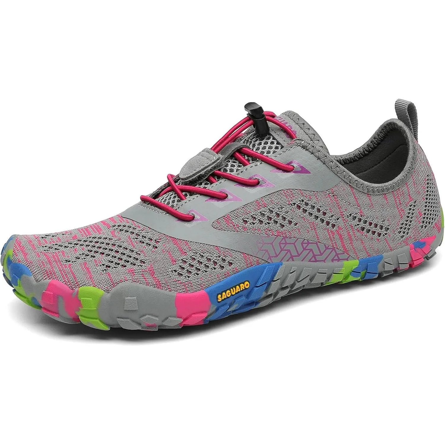 SAGUARO Unisex Minimalistische Barfußschuhe Traillaufschuhe Atmungsaktiv Schnell Trocknend Badeschuhe