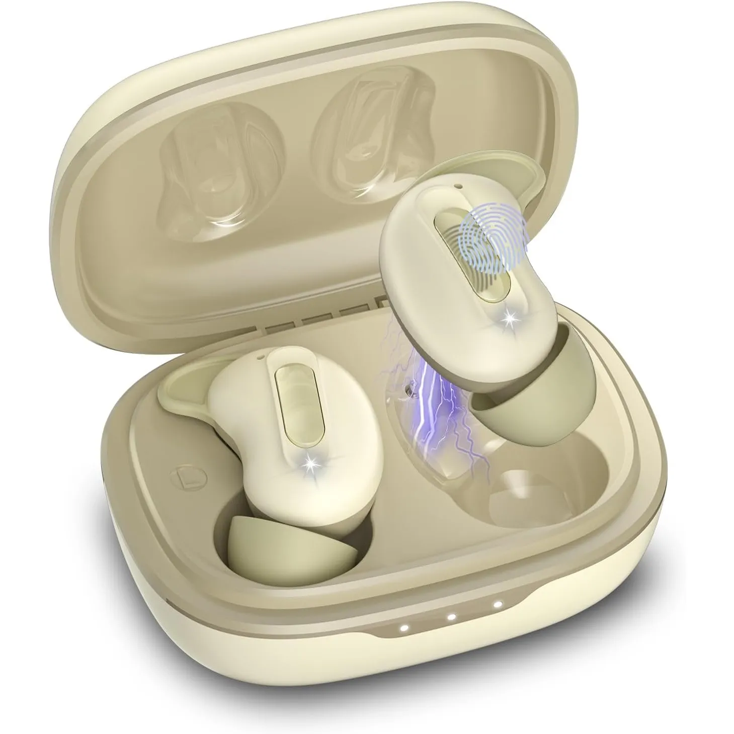 Bluetooth Kopfhörer, Schlafkopfhörer, In-Ear Kopfhörer Kabellos Bluetooth 5.4, Hi-Fi Sound mit ANC+ENC 4 Mikrofone 48H …