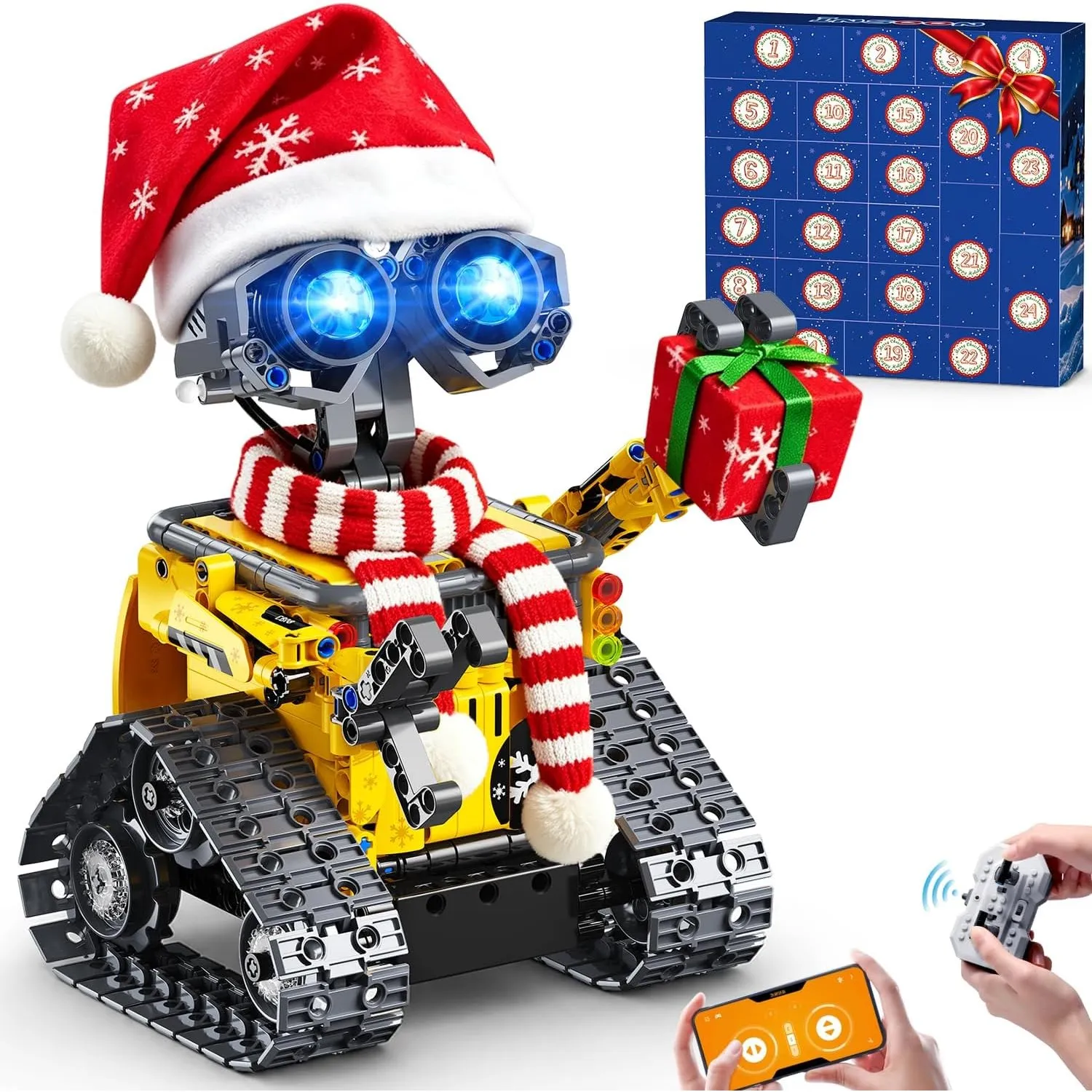INSOON Adventskalender 2026 Technik Roboter Bauspielzeug für Kinder 6-12+