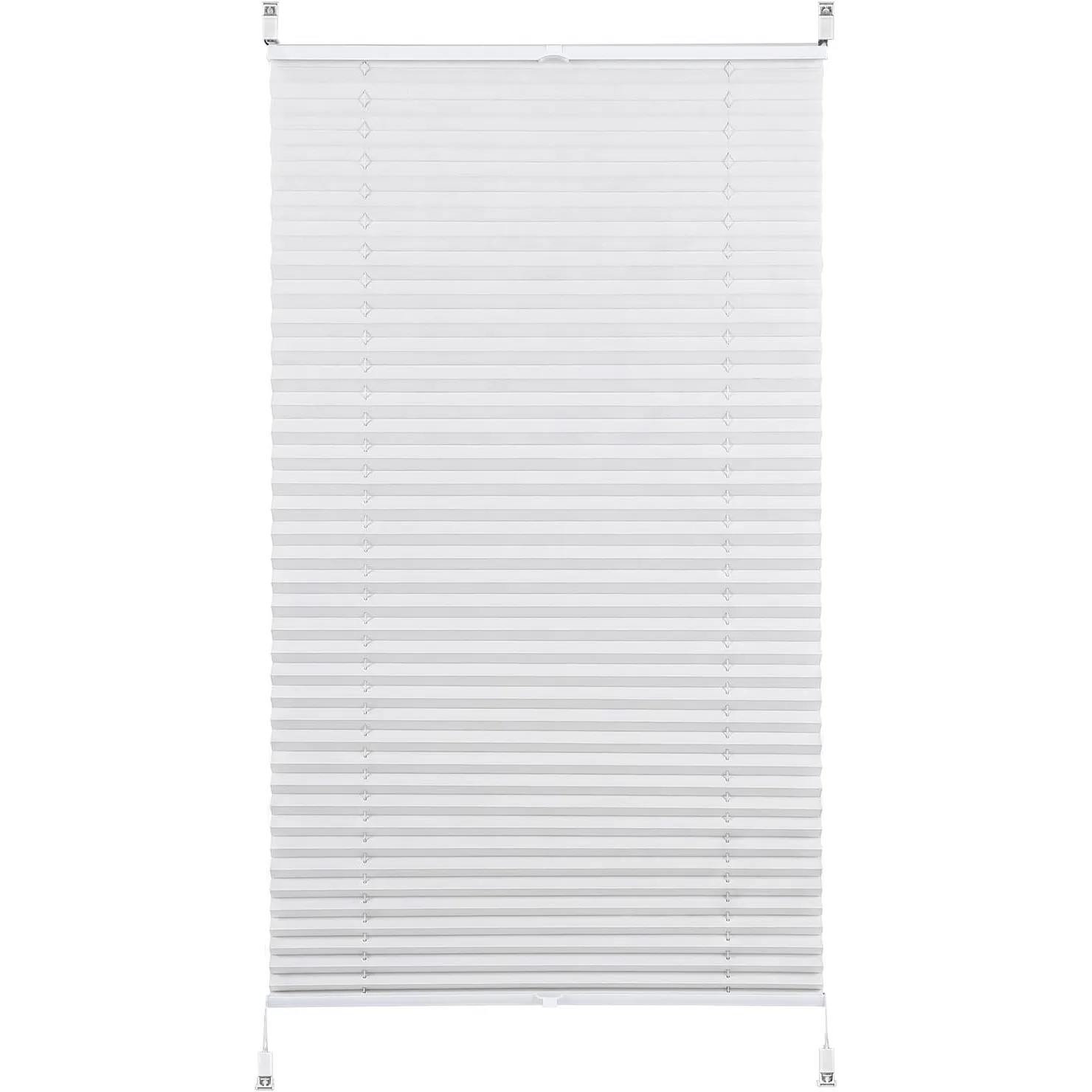 Sekey Plissee Klemmfix ohne Bohren Faltrollo Plisseerollo Jalousie für Tür & Fenster Blickdicht Sichtschutz Sonnenschut…