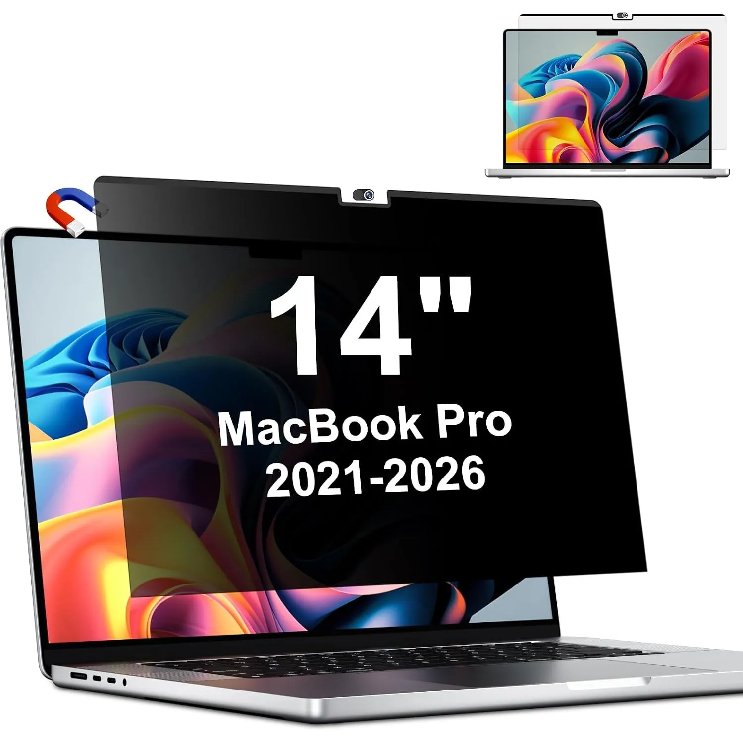 Magnetischer Blickschutzfilter für MacBook Pro 14 Zoll 2021-2026