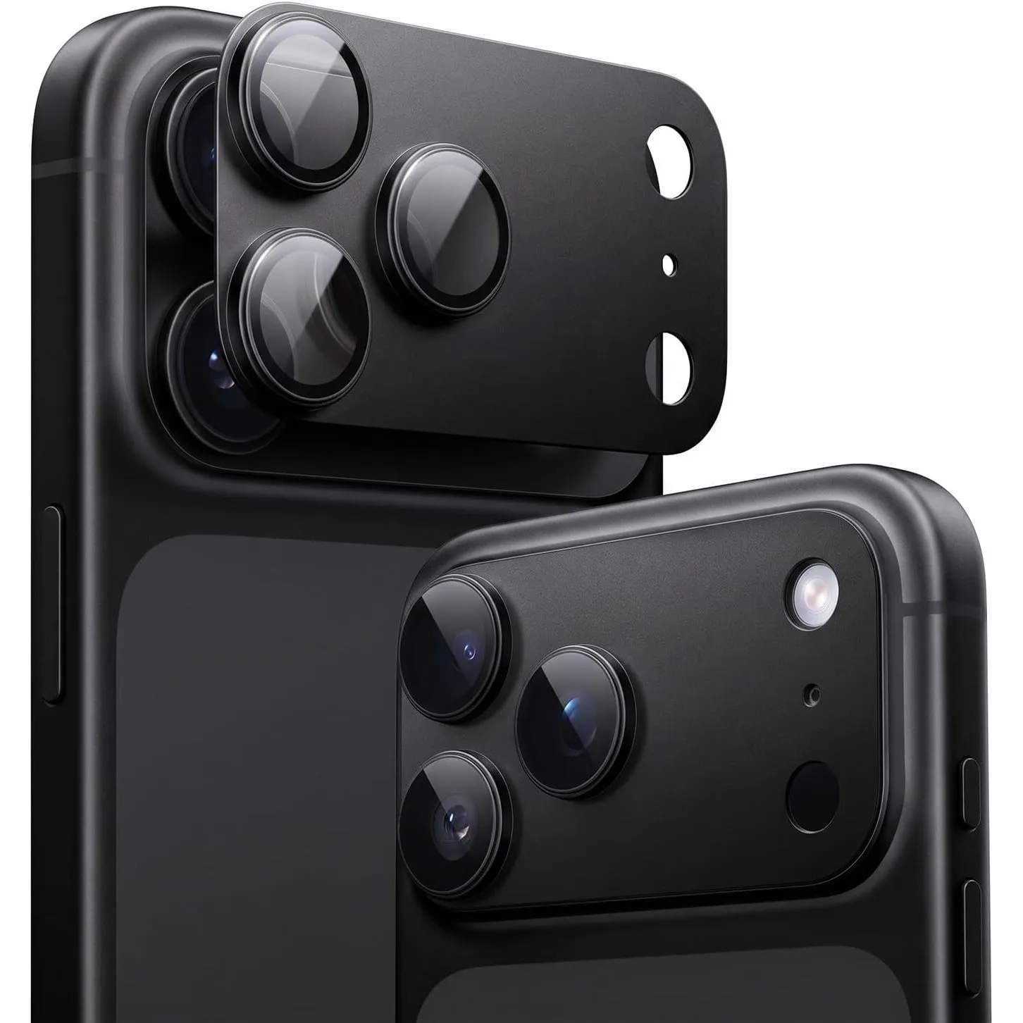 TORRAS für iPhone 18 Pro 9H+ Kratzfest Kameraschutz HD-Klares, Grau