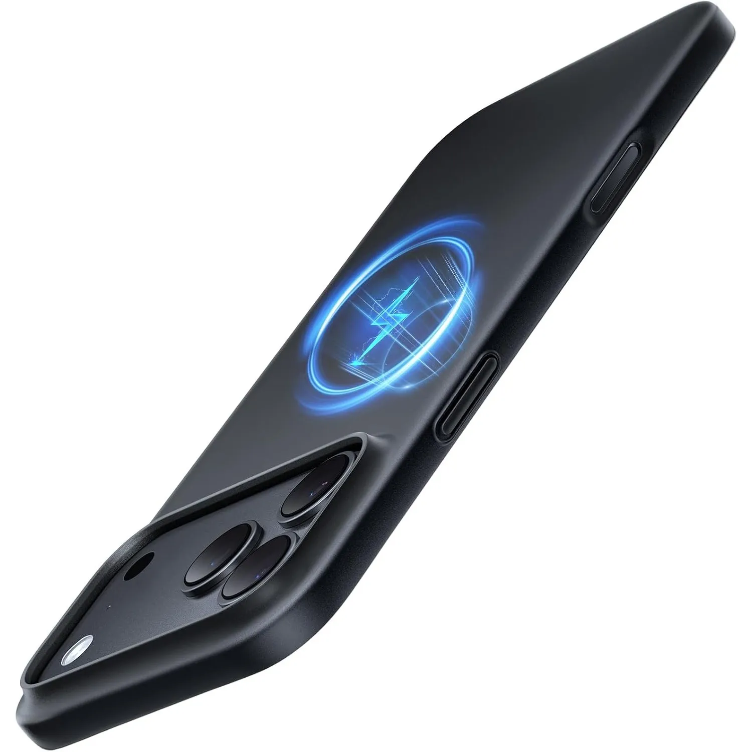 TORRAS Ultra Dünn für iPhone 18 Pro Hülle für MagSafe 18 Pro Case, Schwarz