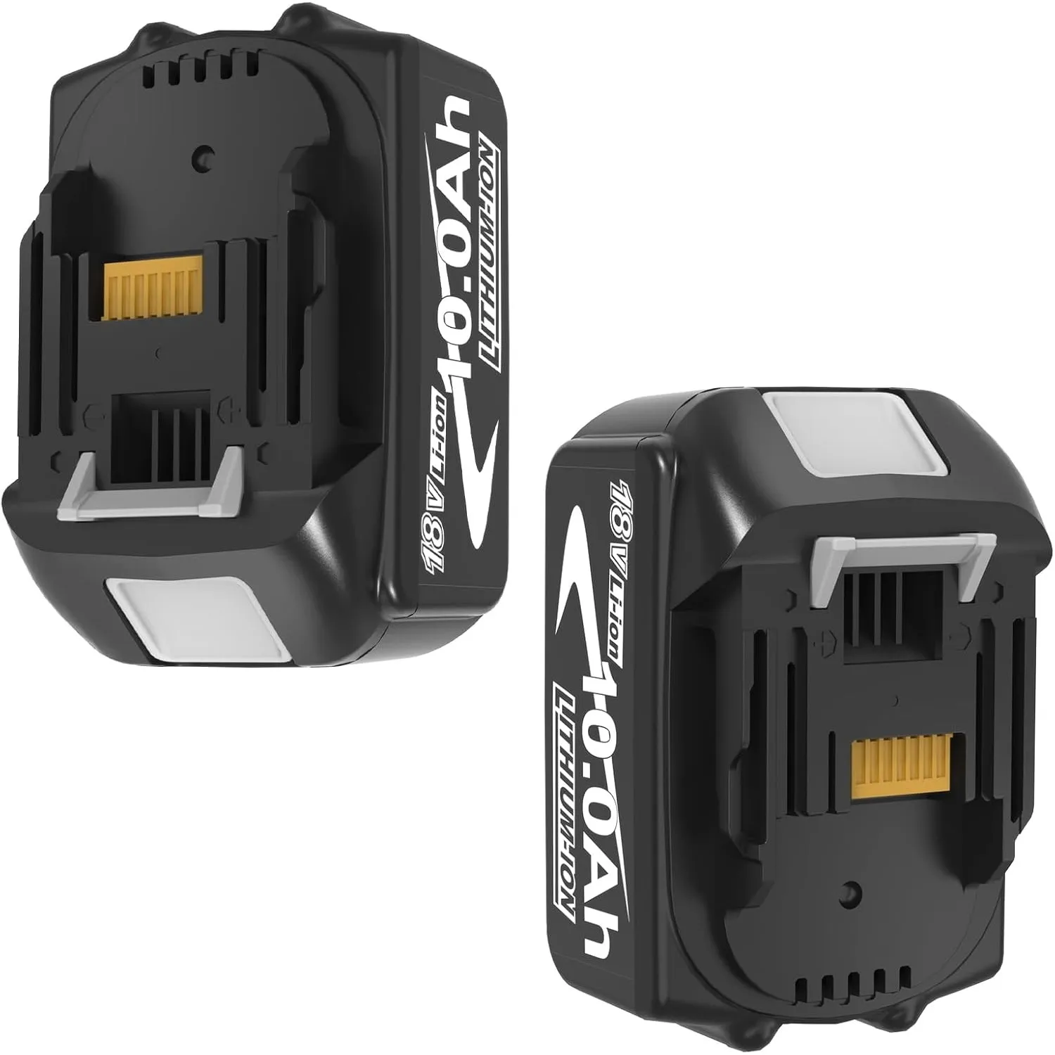 2Stück 10000 mAh Kompatibel mit Makita Akku 18V LXT-18V-Serie | Kompatibel mit Makita Akku 18V BL1850 BL1860 BL1840, Ak…