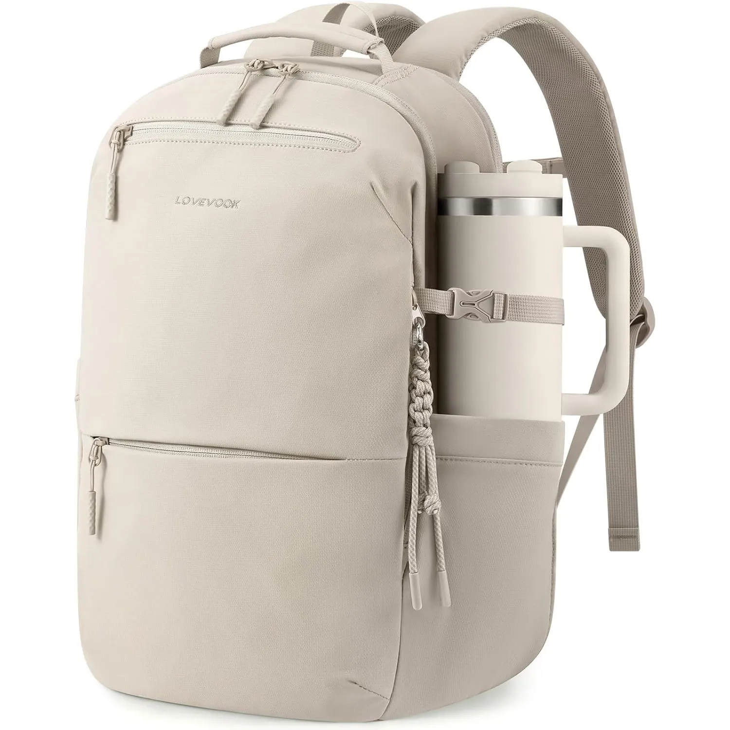 LOVEVOOK Laptop Backpack Damen Herren, 15,6 Zoll Rucksack Schulrucksack