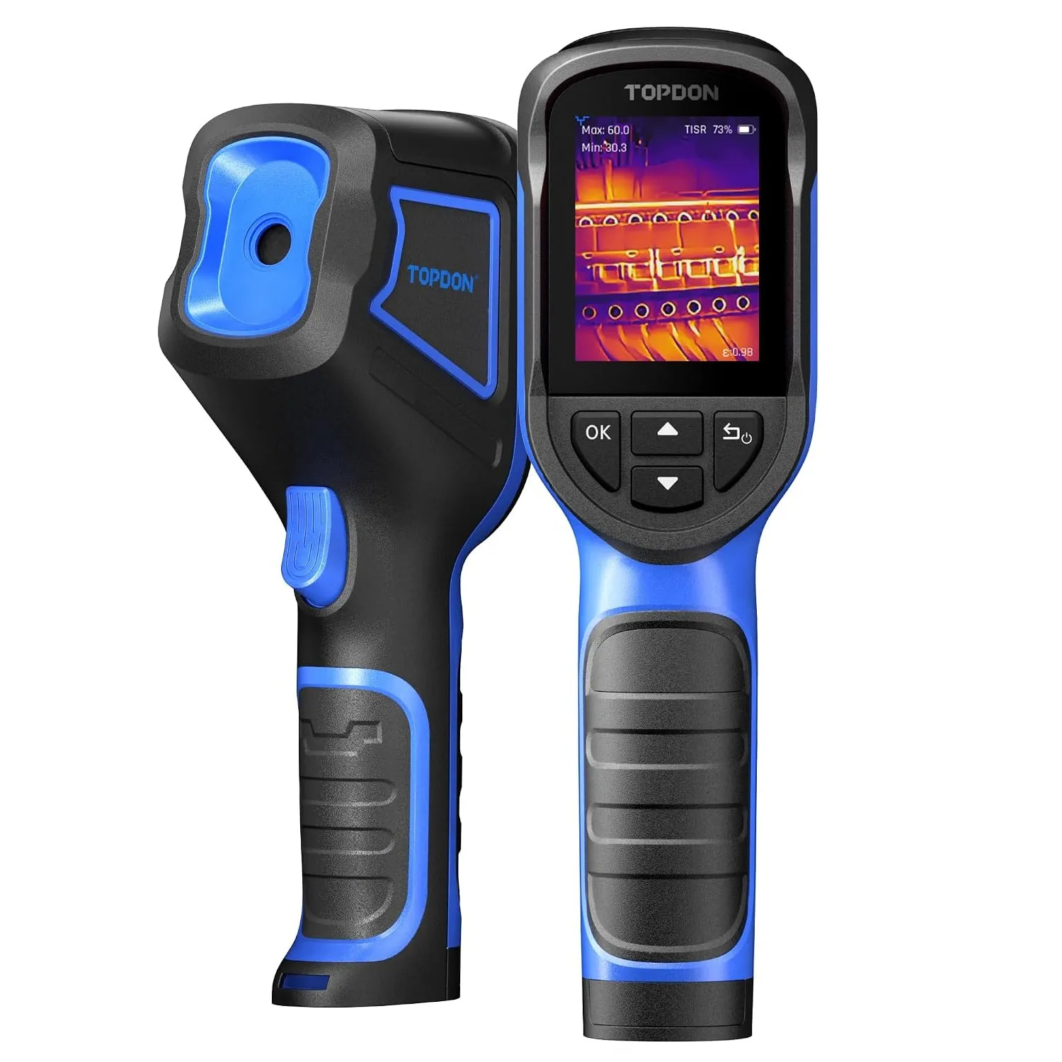 TOPDON Wärmebildkamera TC004 Mini, 320x240 Auflösung, 8GB, WLAN, PC-Analyse