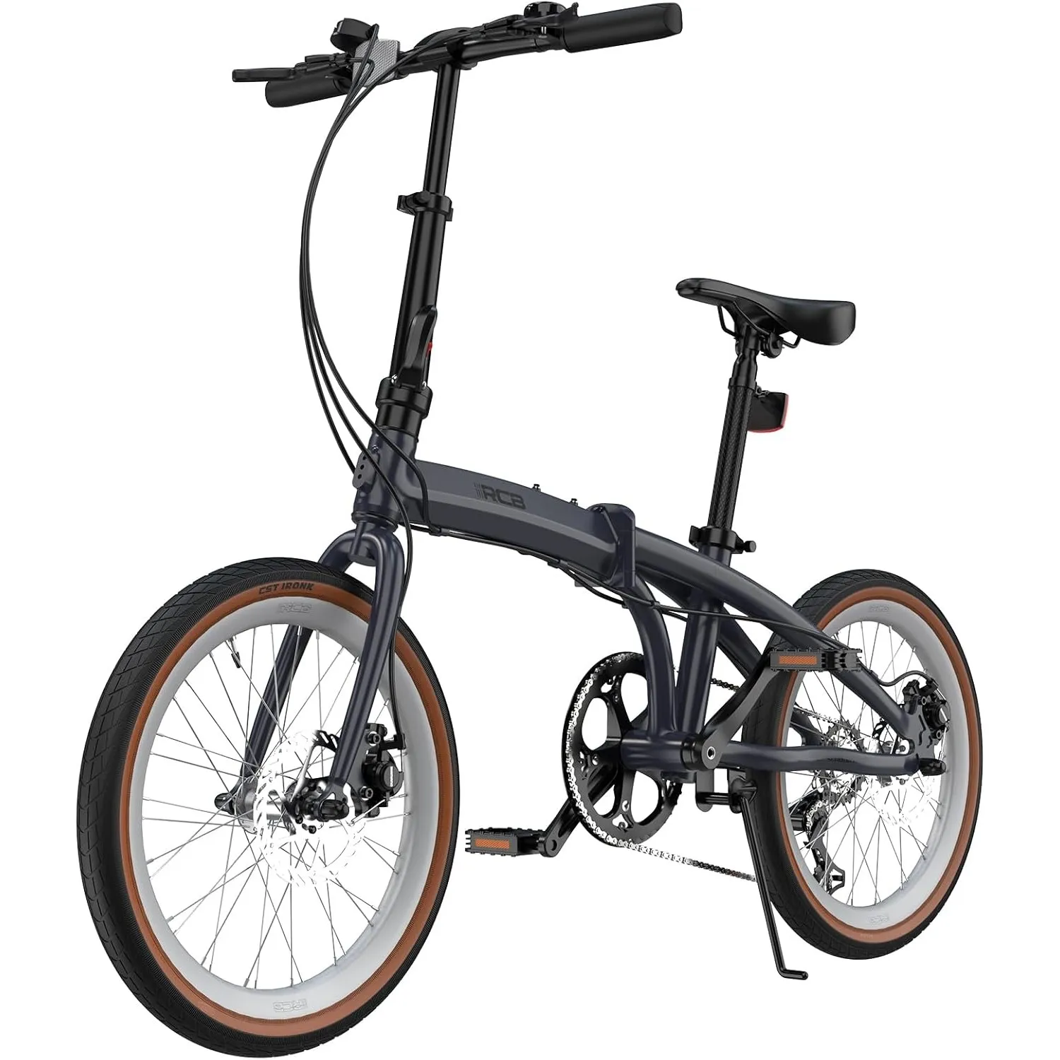 RCB GK4 20" Alu Klapprad,7-Gang,Scheibenbremse,bis 100kg für Jugendliche & Erwachsene